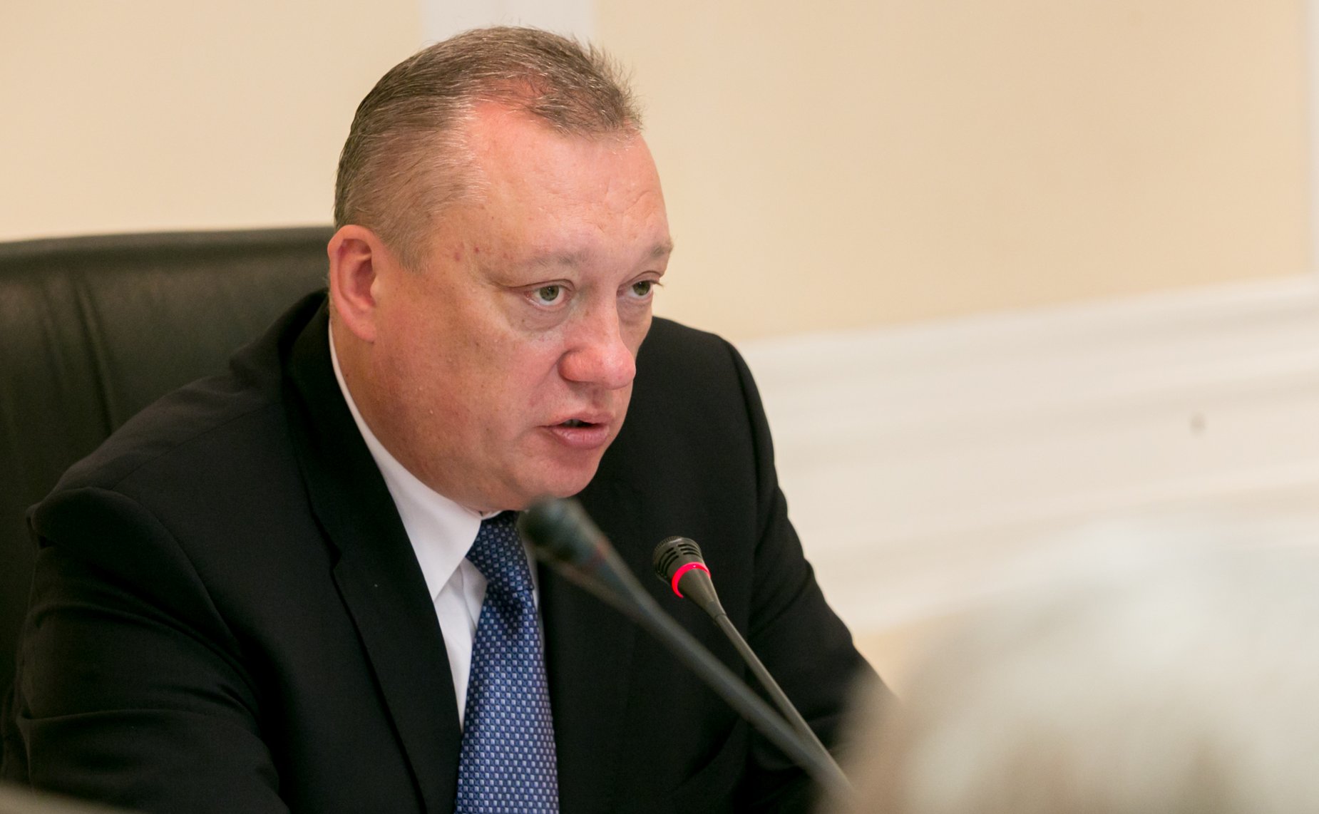 В. Тюльпанов Заседание Комитета Совета Федерации по Регламенту и организации парламентской деятельности