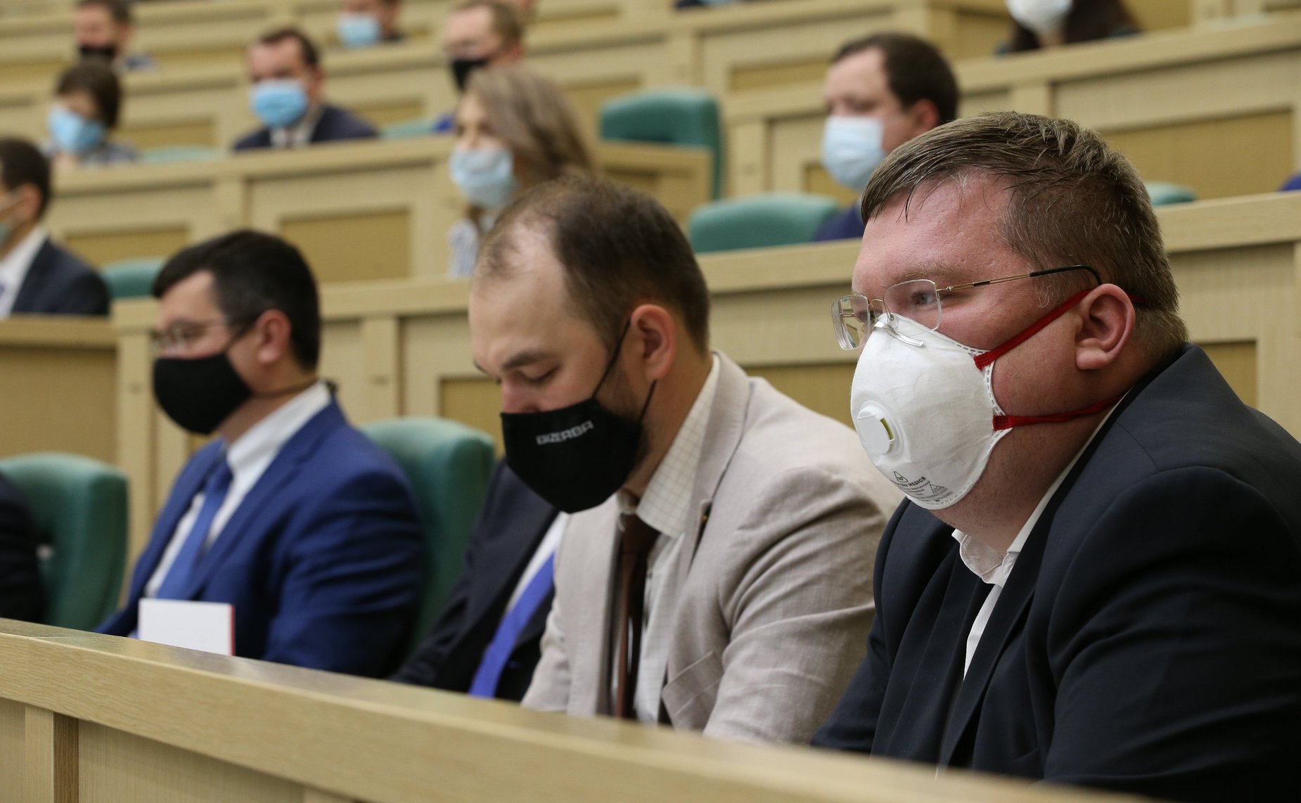 Заседание Палаты молодых законодателей при Совете Федерации