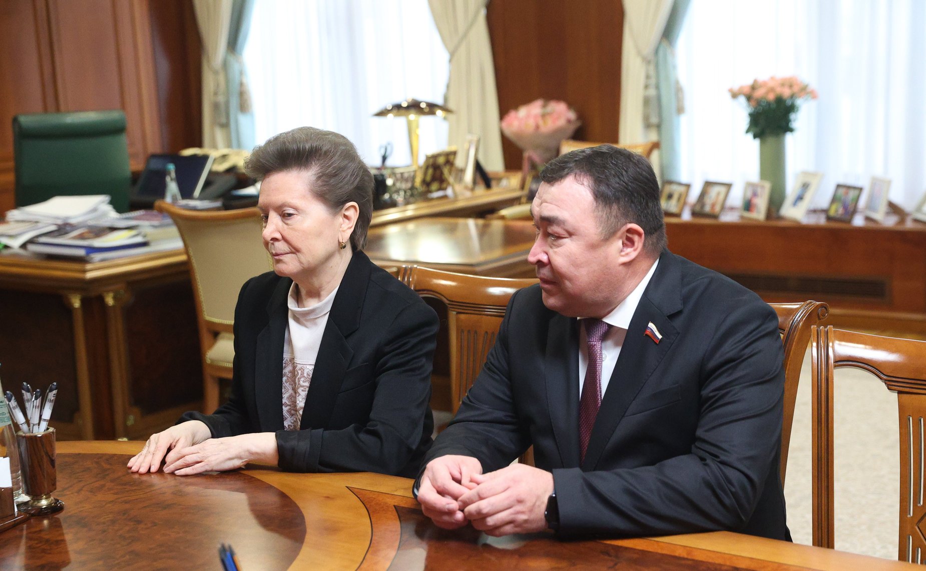 Валентина Матвиенко провела встречу с губернатором Ханты-Мансийского автономного округа – Югры Русланом Кухаруком