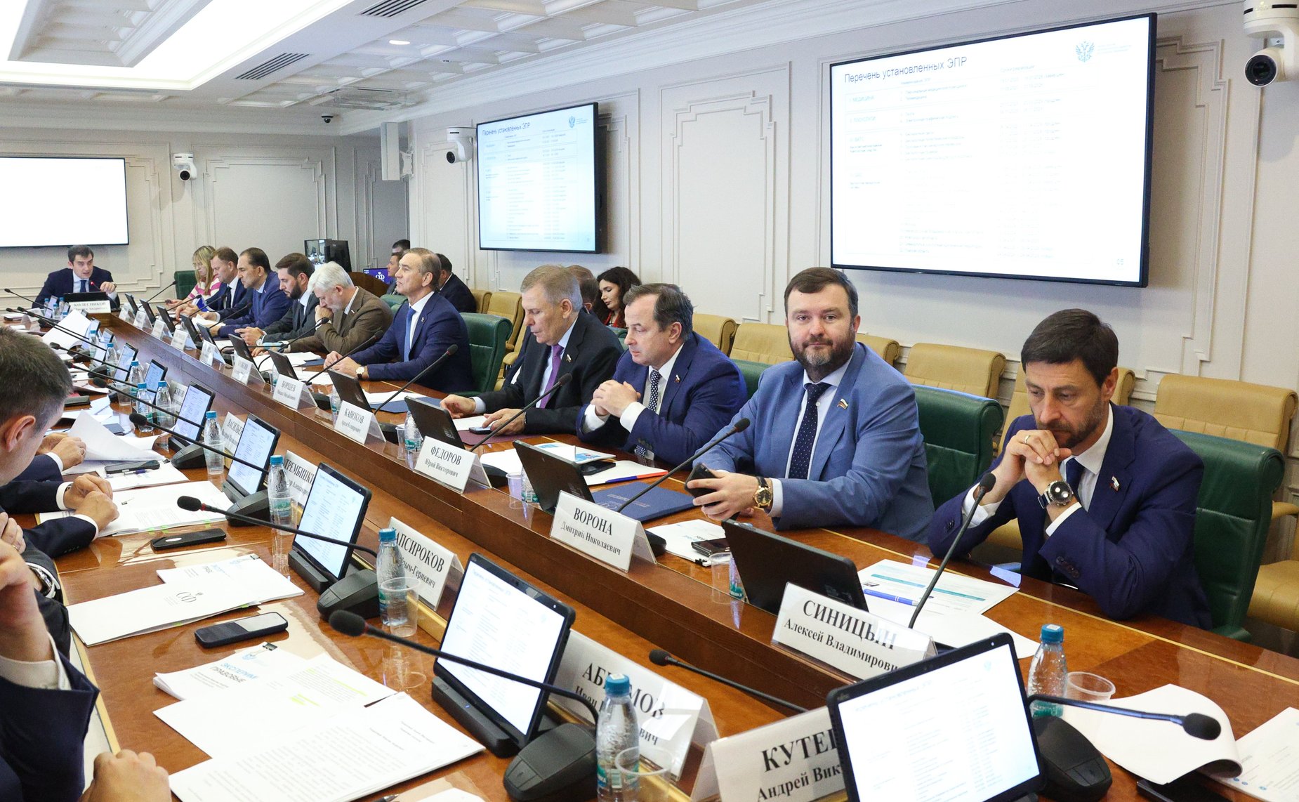 Заседание Комитета Совета Федерации по экономической политике