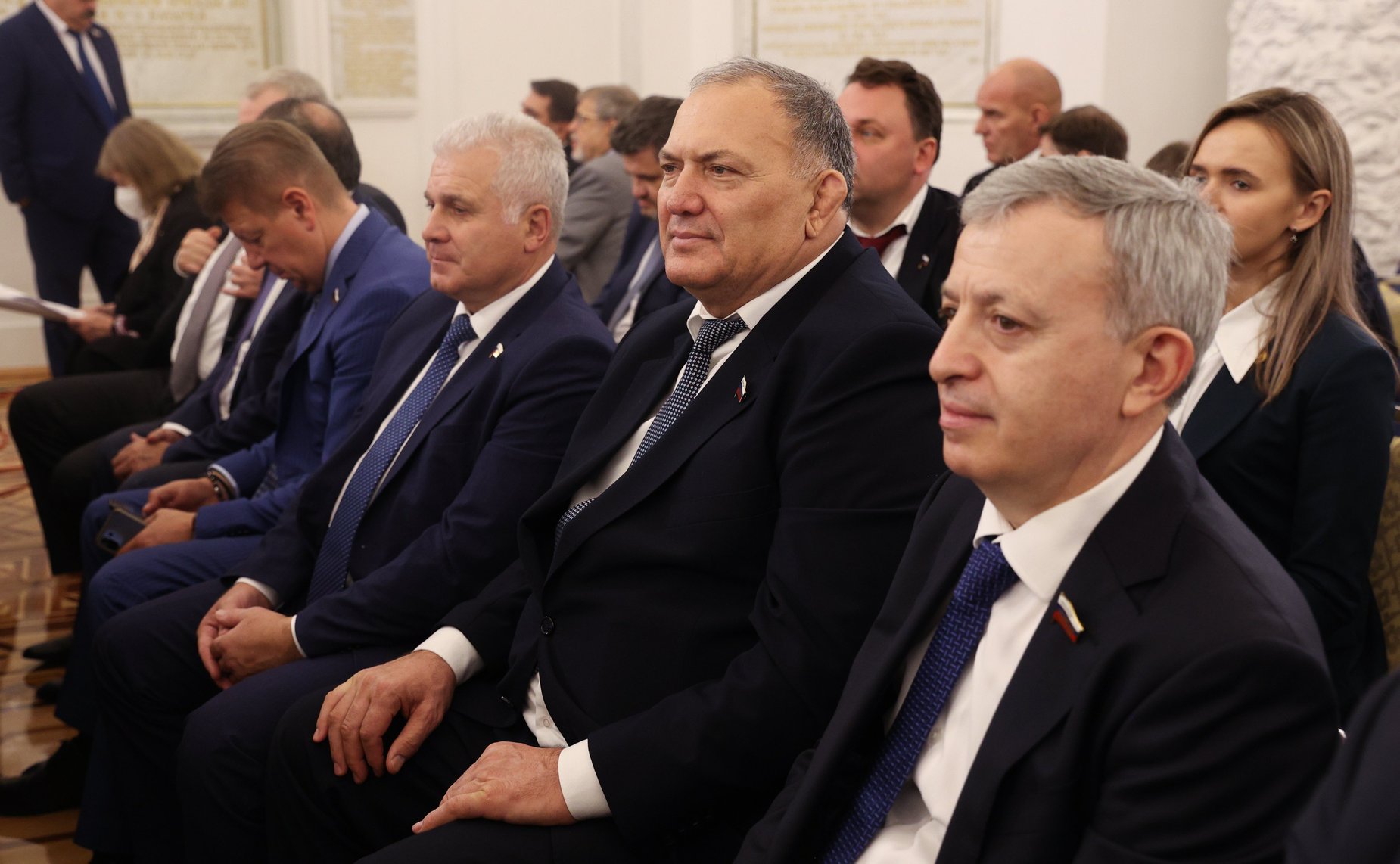 Выступление Президента России Владимира Путина на церемонии подписания договоров о принятии ДНР, ЛНР, Запорожской и Херсонской областей в состав России