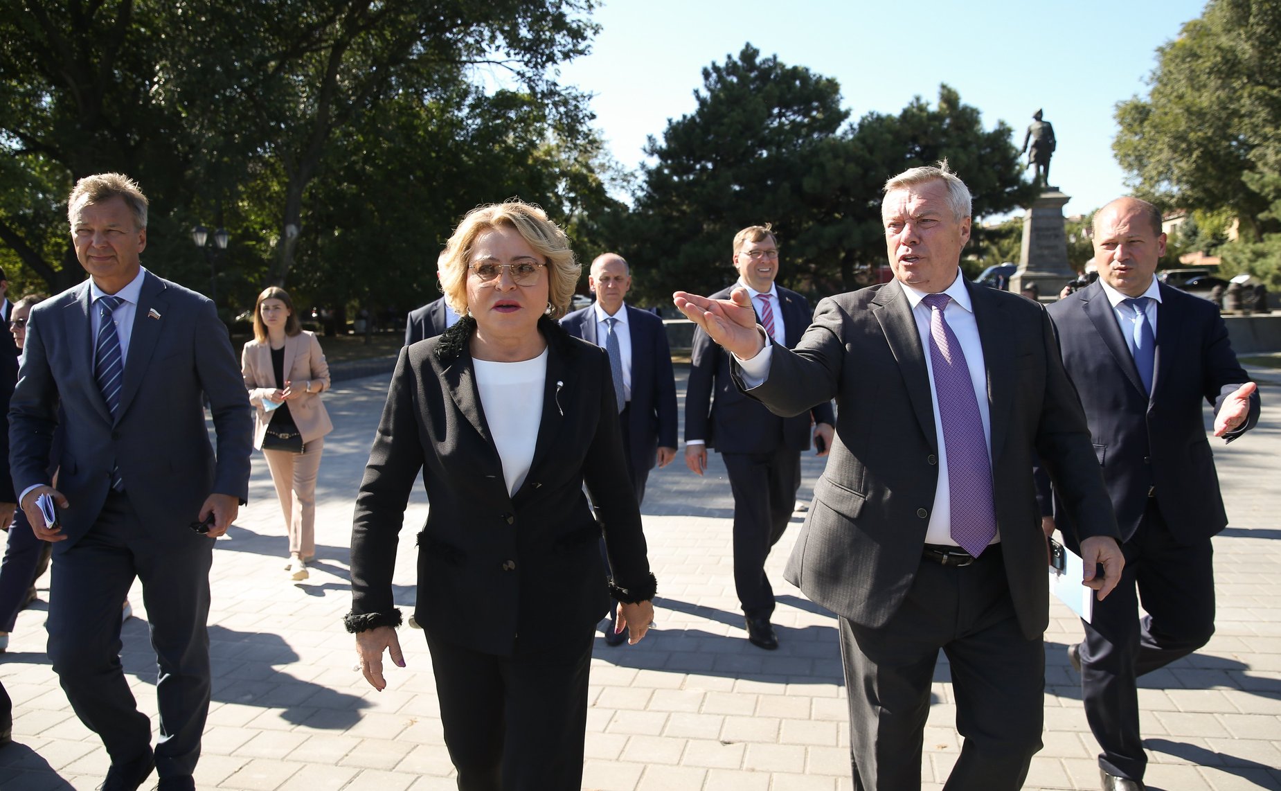 Рабочая поездка Председателя Совета Федерации Валентины Матвиенко в город Таганрог Ростовской области