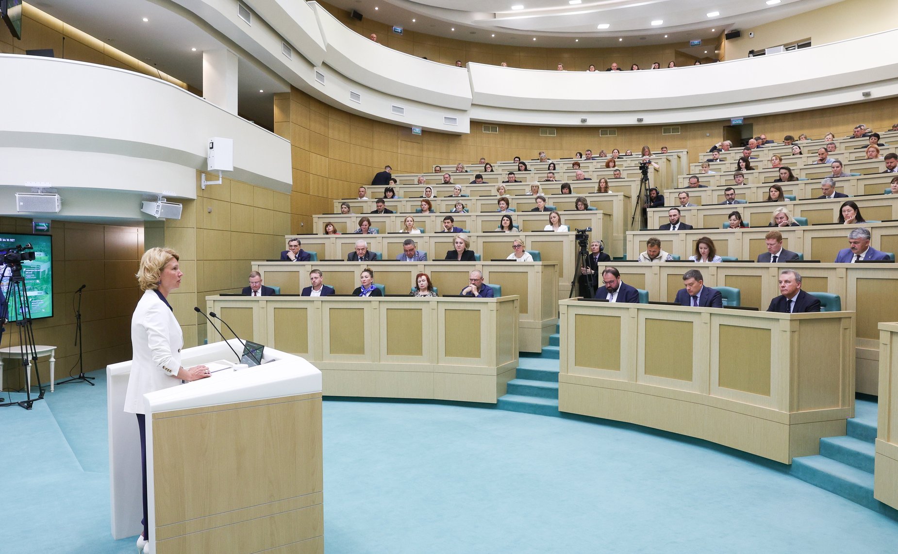 Встреча Председателя Совета Федерации Валентины Матвиенко с тружениками села