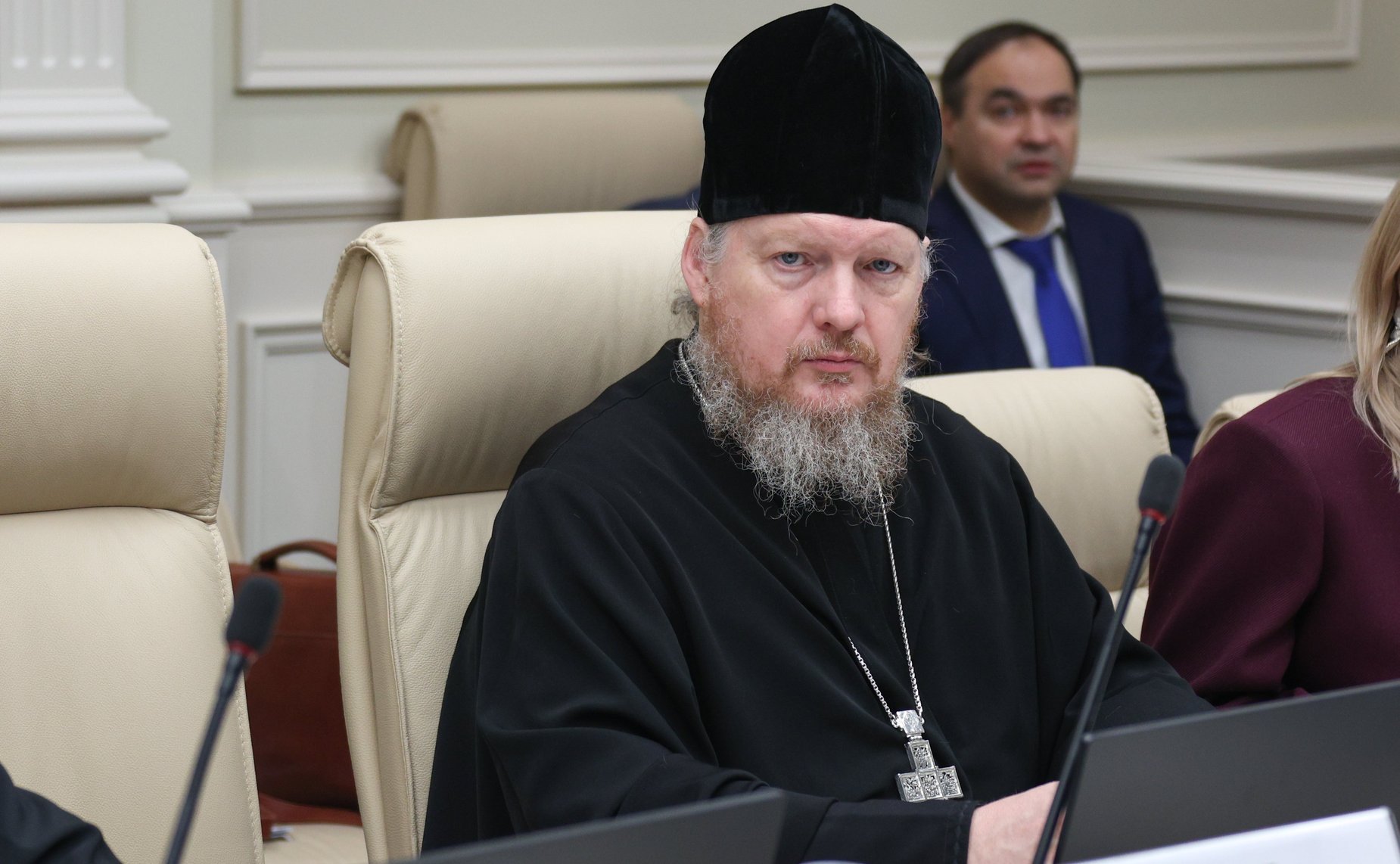 Круглый стол «Церковь, власть и общество: поддержка участников специальной военной операции и их семей» (в рамках XIV Рождественских парламентских встреч)