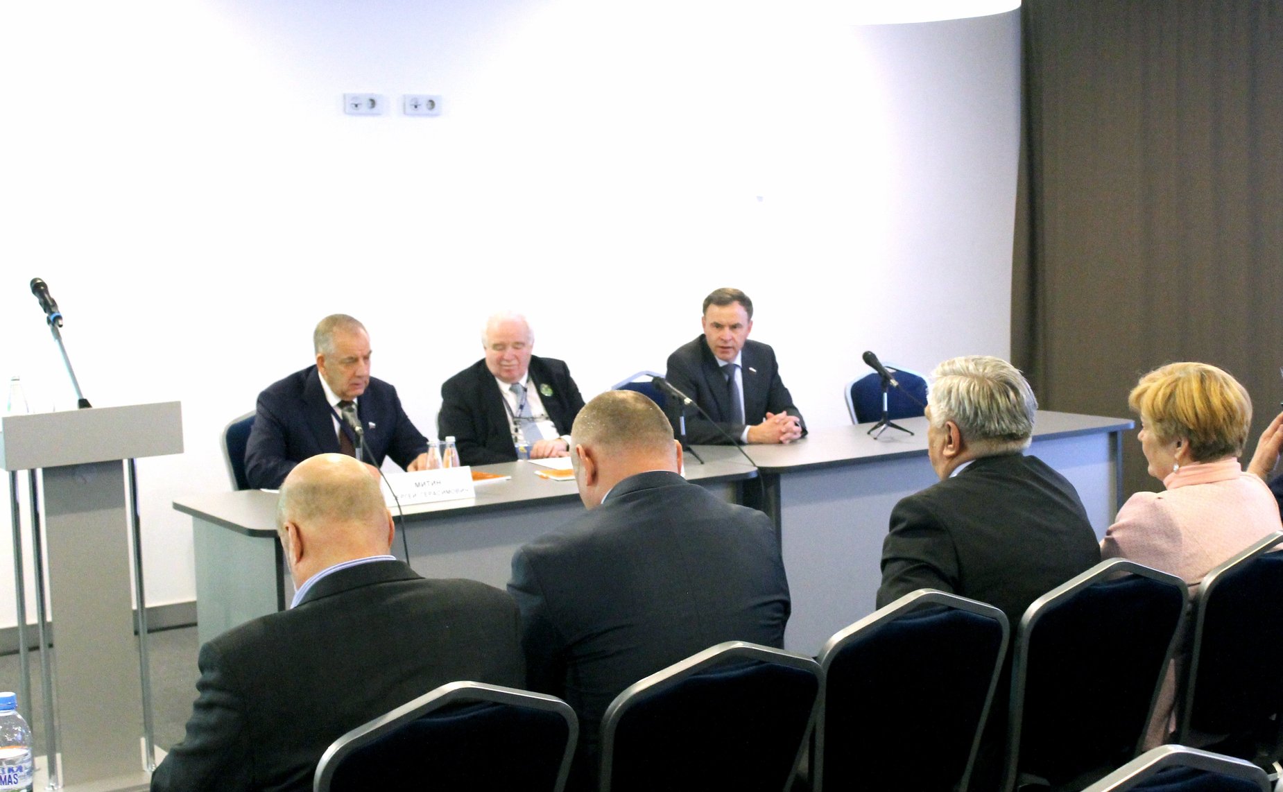 Встреча Сергея Митина и президента Российской Гильдии пекарей и кондитеров Юрия Кацнельсона