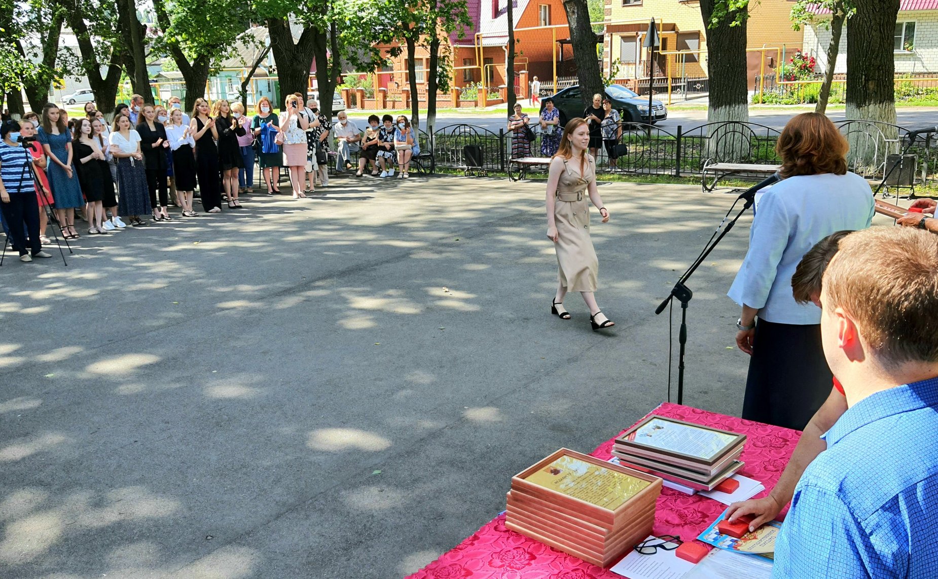 В Аннинском районе Воронежской области чествовали золотых медалистов
