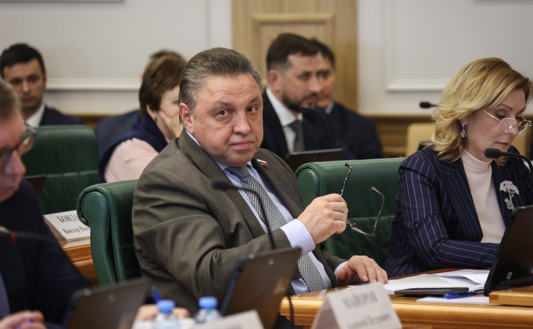 Встреча сенаторов Российской Федерации с генеральным директором — председателем правления ОАО «РЖД» Олегом Белозеровым в формате «Открытого диалога»