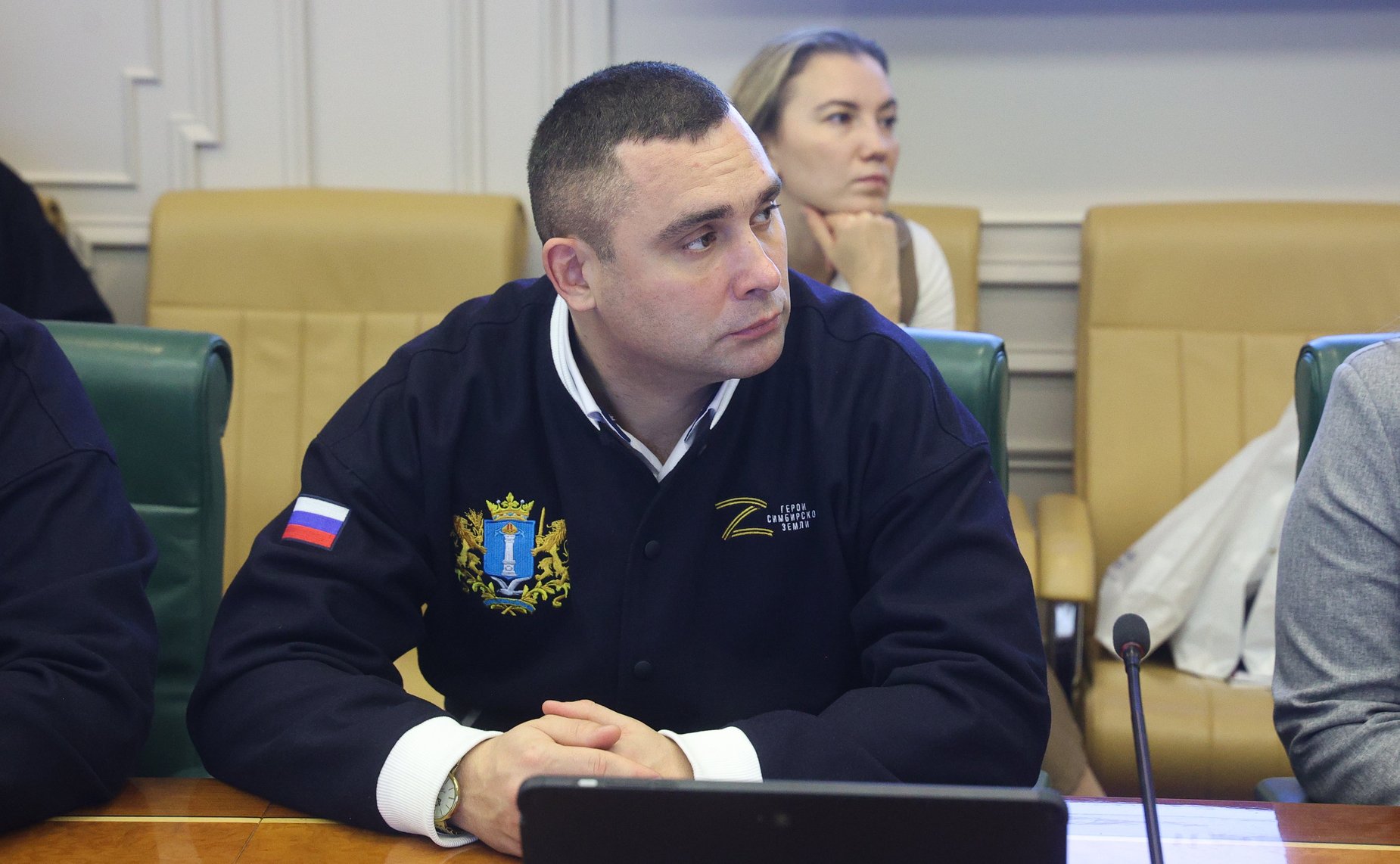 Встреча сенаторов Сергея Рябухина и Алексея Кондратьева с участниками программы «Герои Симбирской земли»