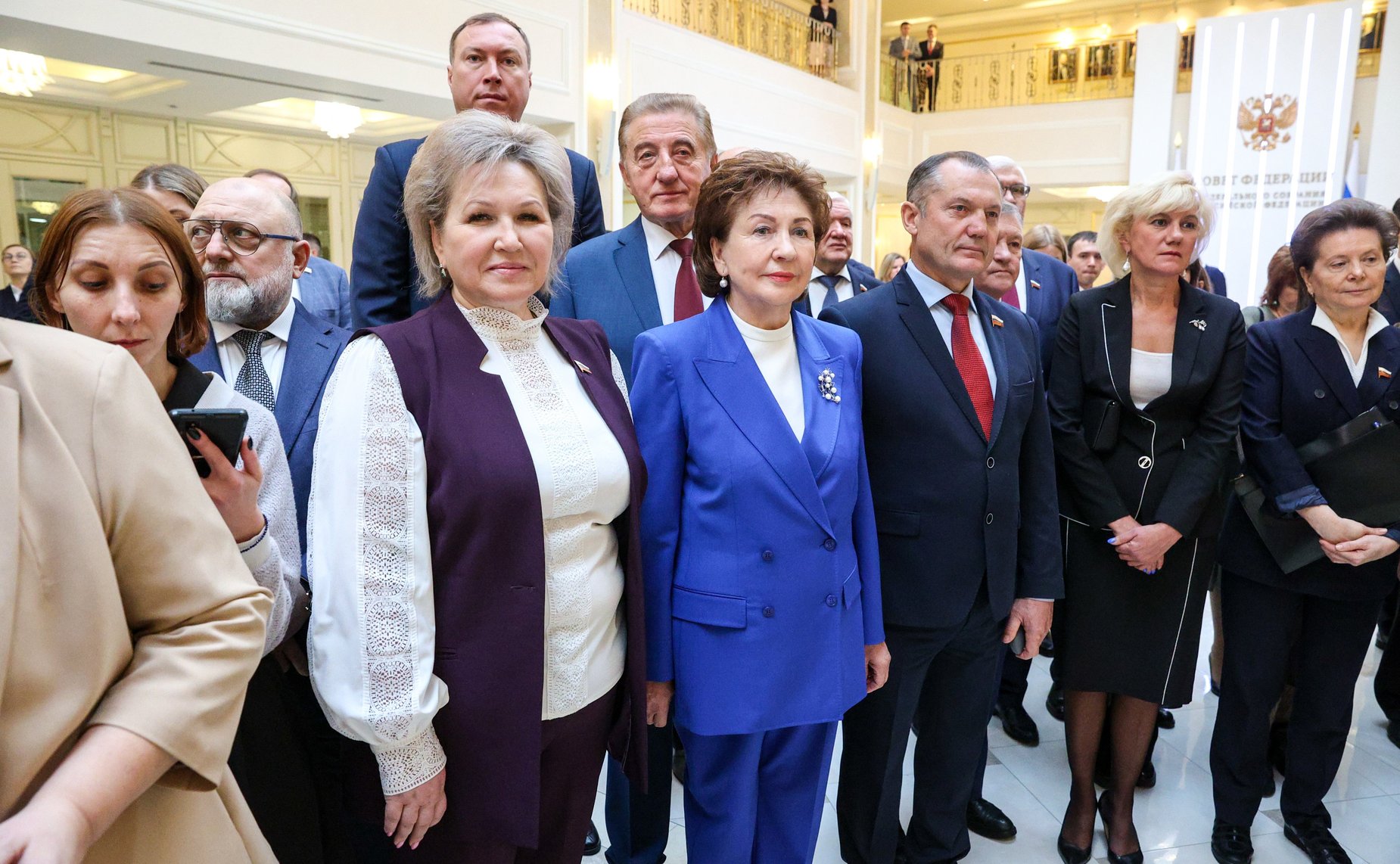 В Совете Федерации открылась выставка «Традиционные женские образы России»