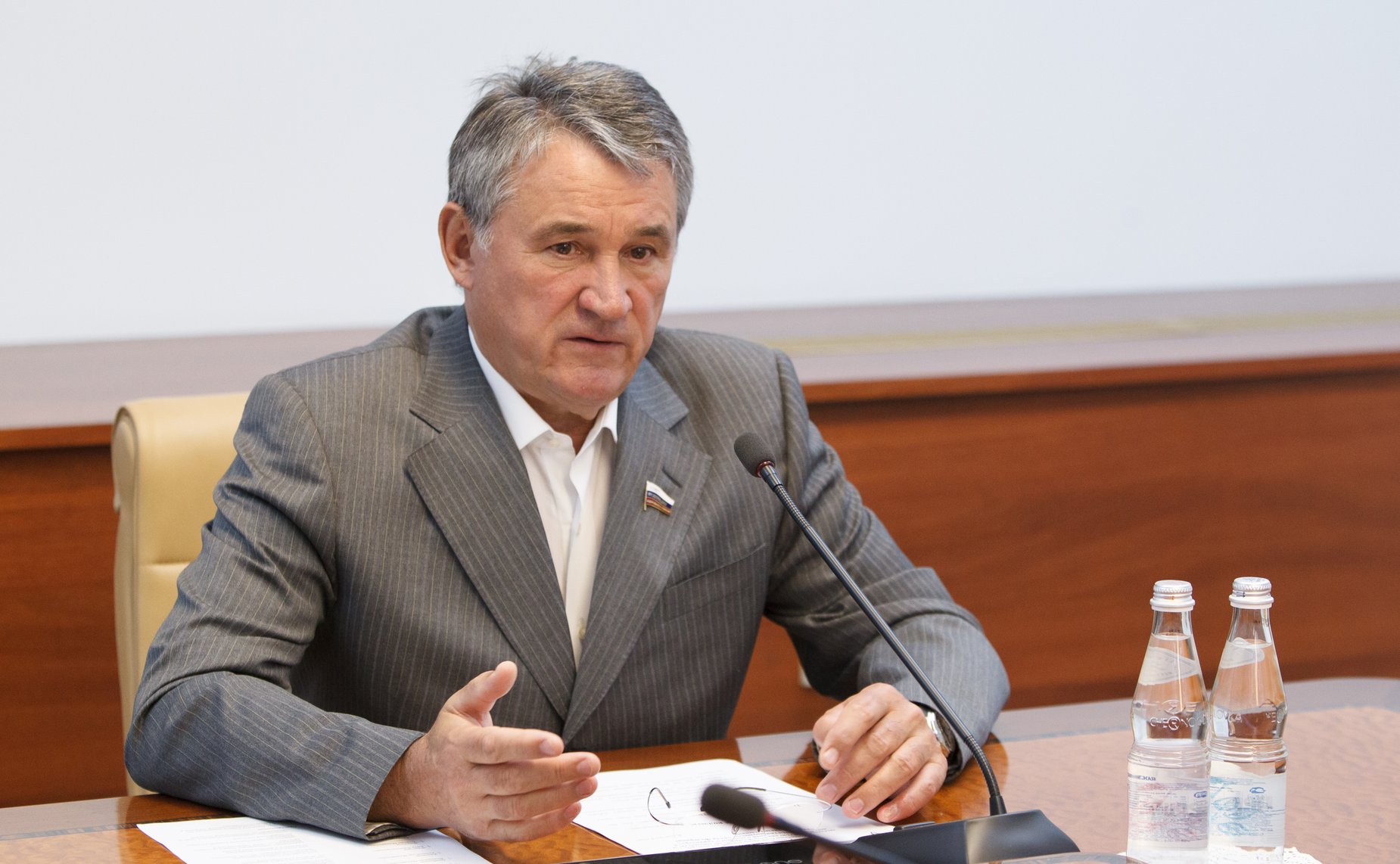 Заседание комиссия СФ по контролю за достоверностью сведений о доходах сенаторов -1 Воробьев