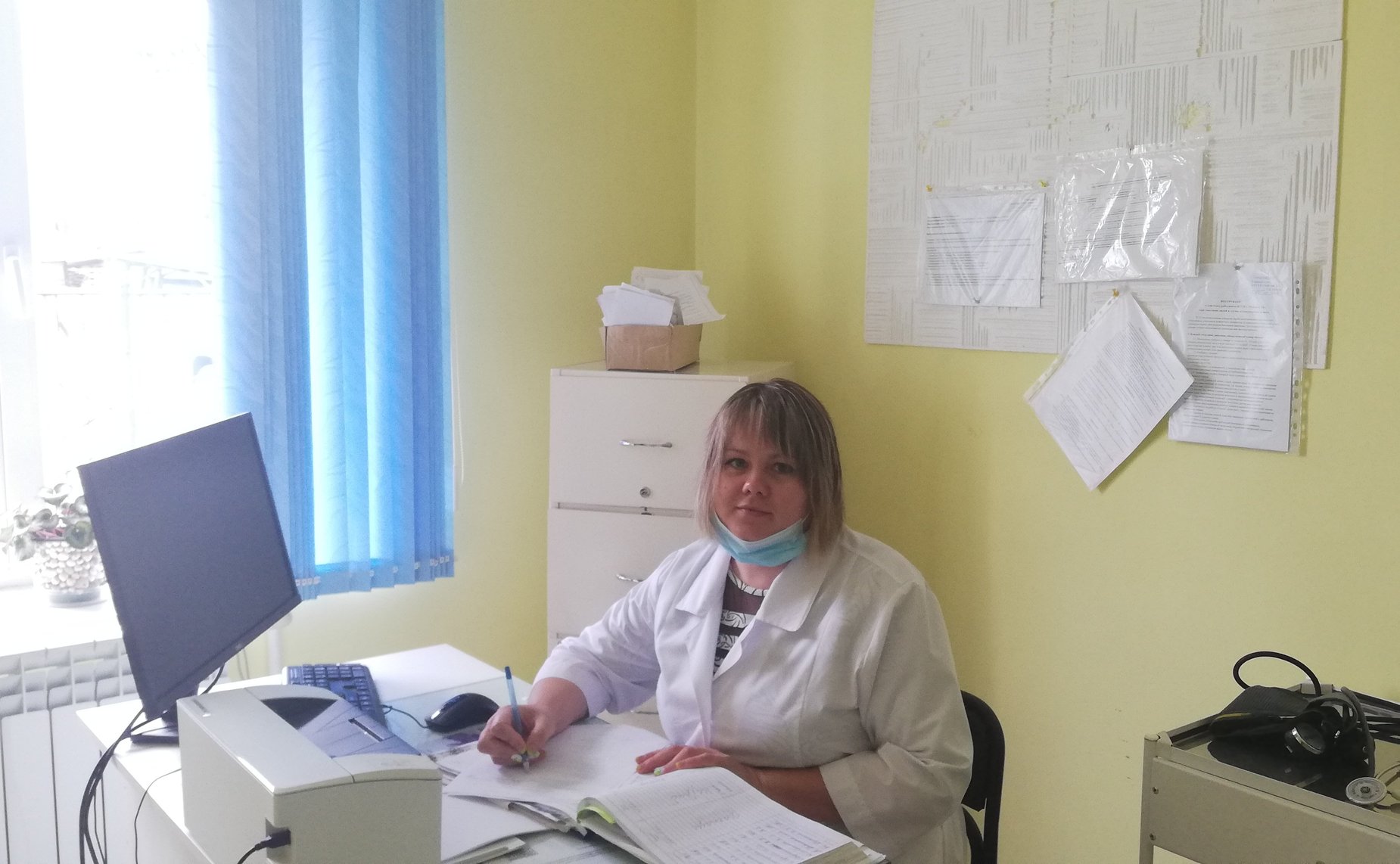 Татьяна Гигель побывала в одном из лучших фельдшерско-акушерских пунктов республики в селе Паспаул