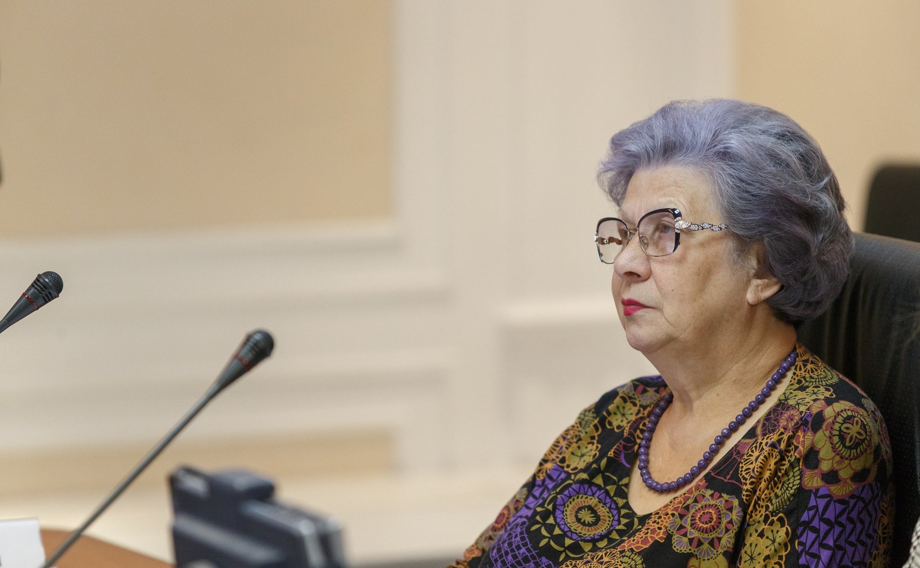 Заседание Комитета Совета Федерации по Регламенту и организации парламентской деятельности Горячева