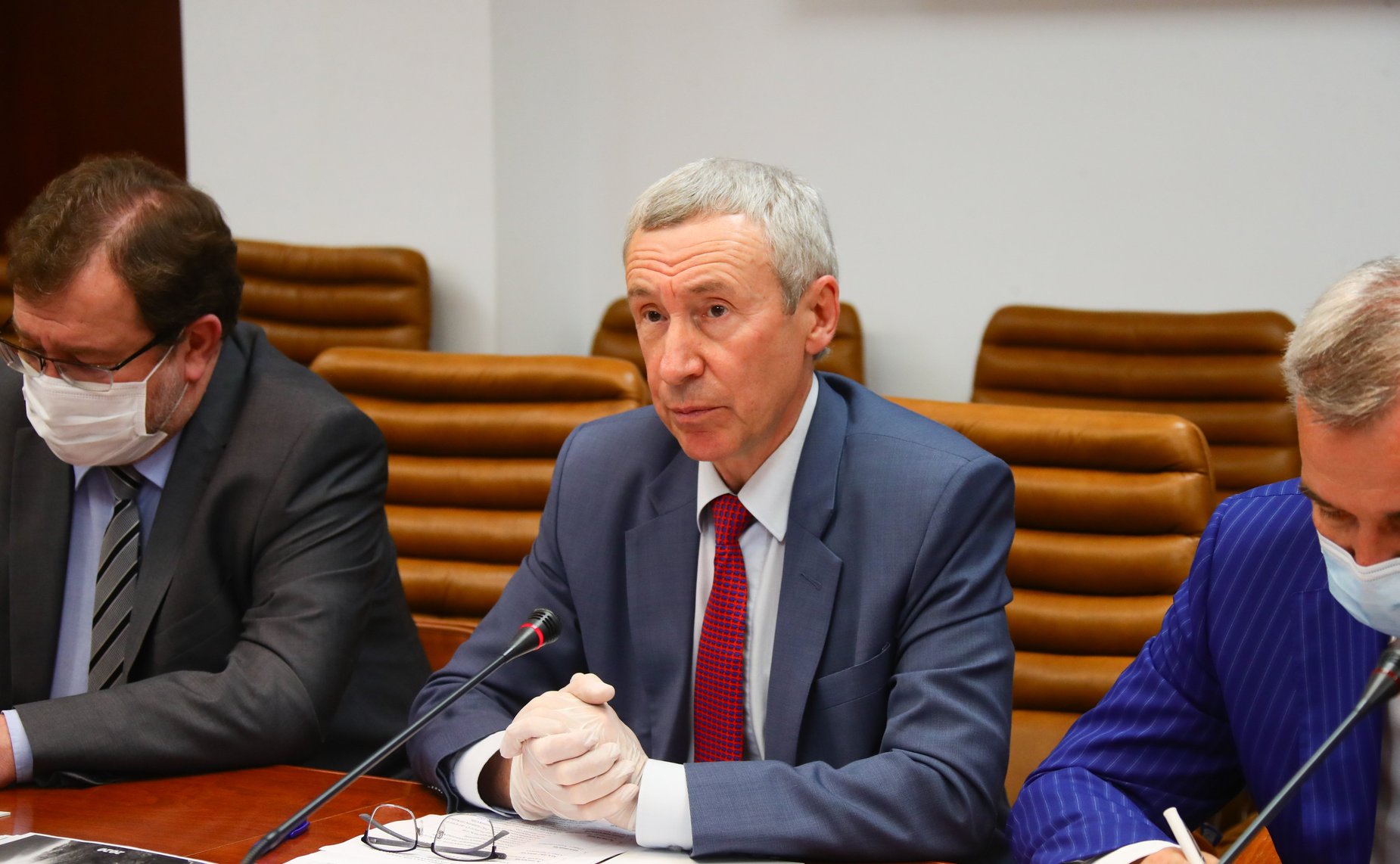 Видеоконференция А. Климова с соотечественниками, проживающими за рубежом