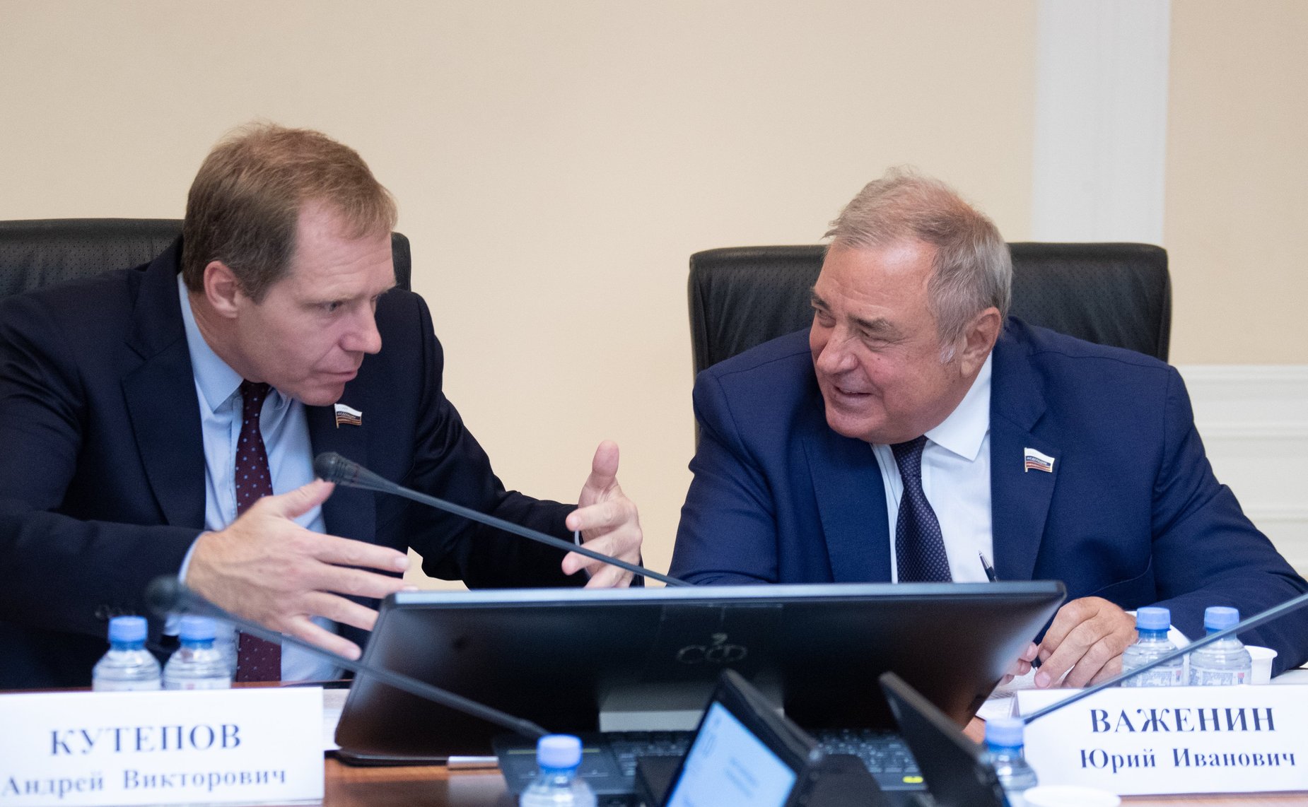 Андрей Кутепов и Юрий Важенин