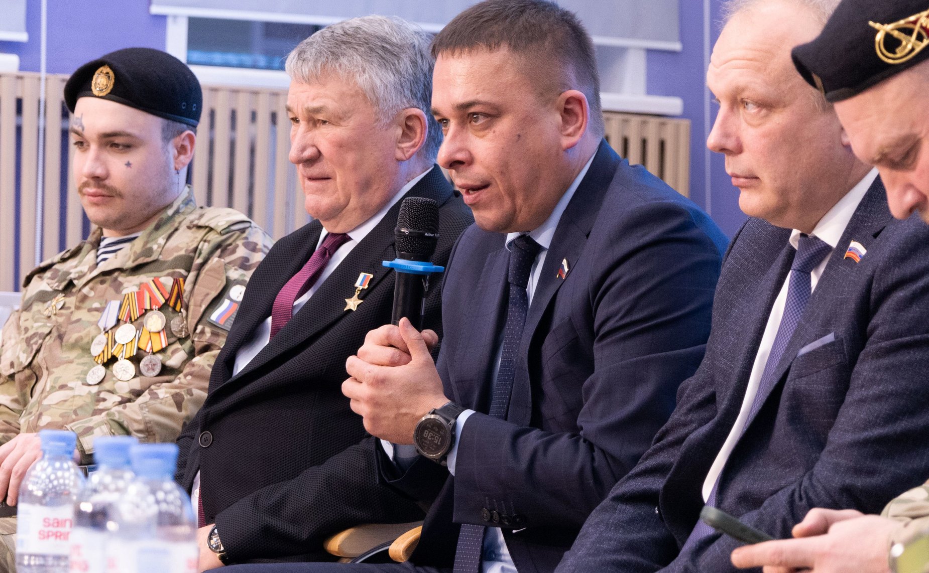 Встреча участников специальной военной операции с молодежью Вологодской области