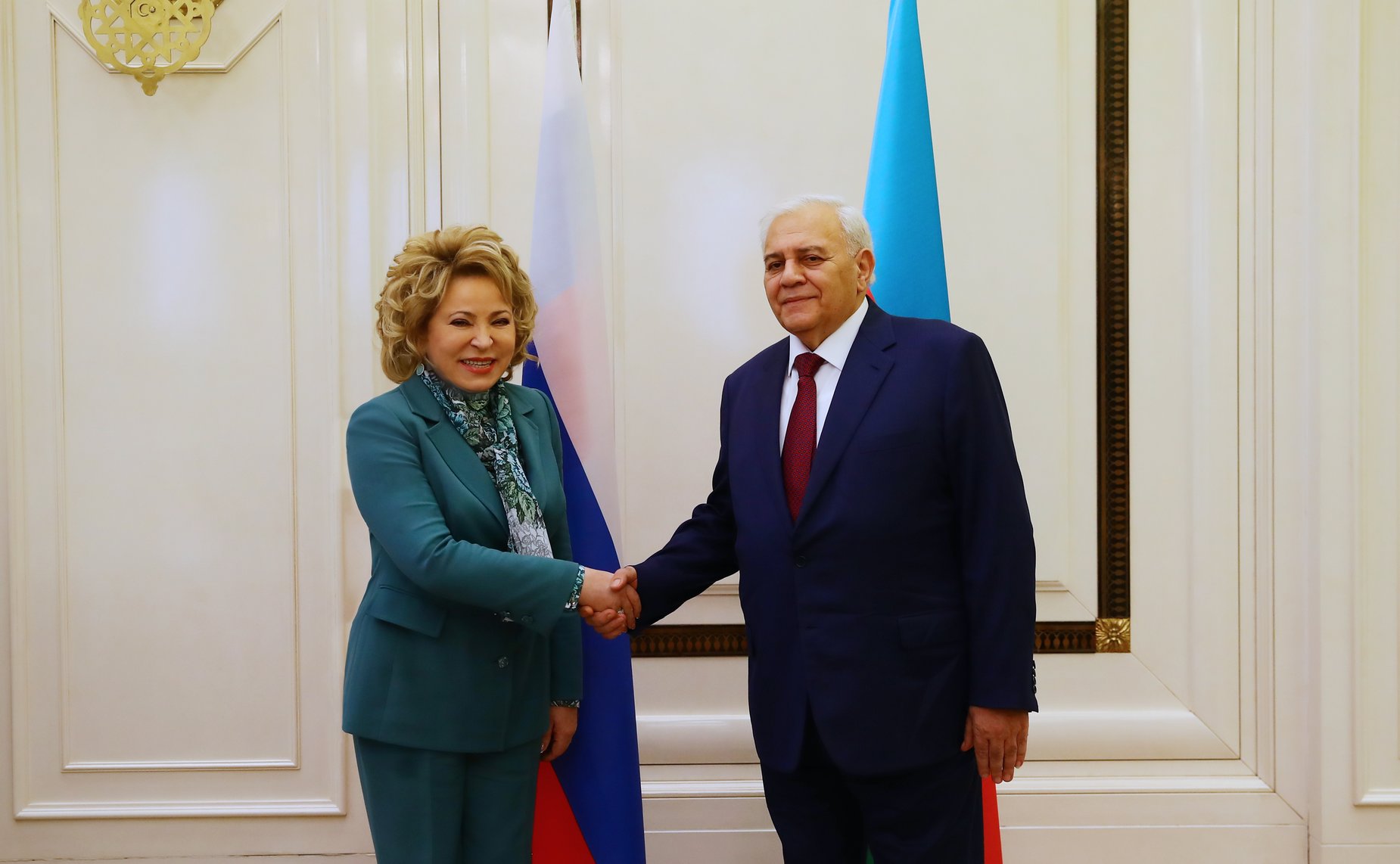 Валентина Матвиенко и Октай Асадов