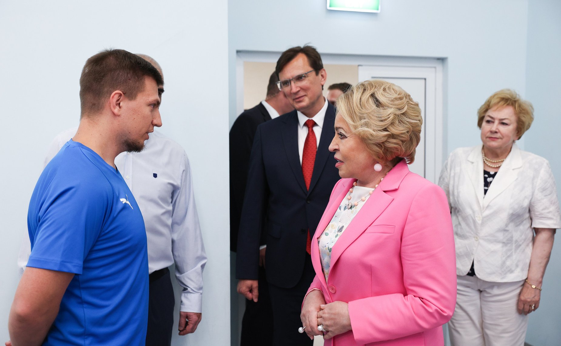 В ходе рабочей поездки Валентина Матвиенко посетила спортивный объект «Дворец спорта «Арена Кисловодск»