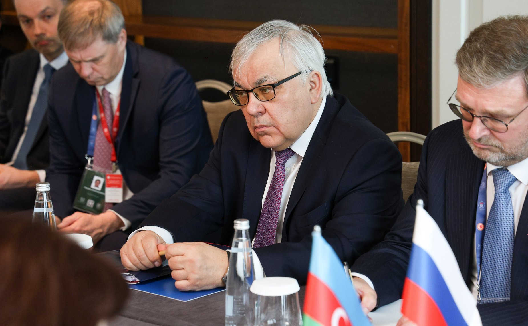 Председатель Совета Федерации Валентина Матвиенко провела встречу с Председателем Милли Меджлиса Азербайджанской Республики Сагибой Гафаровой