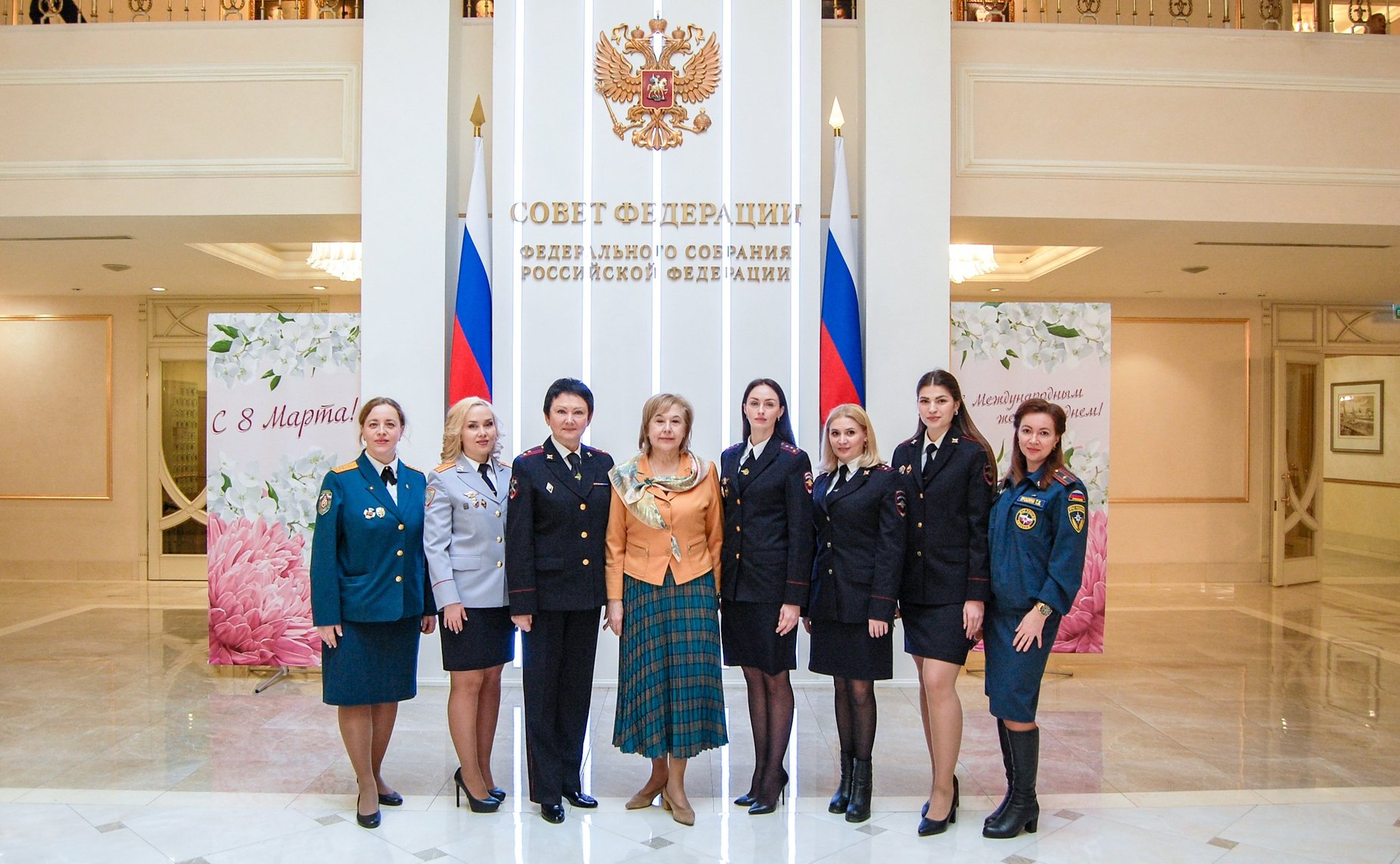 В Совете Федерации состоялась встреча с участницами Ассоциации «Женщины в погонах»