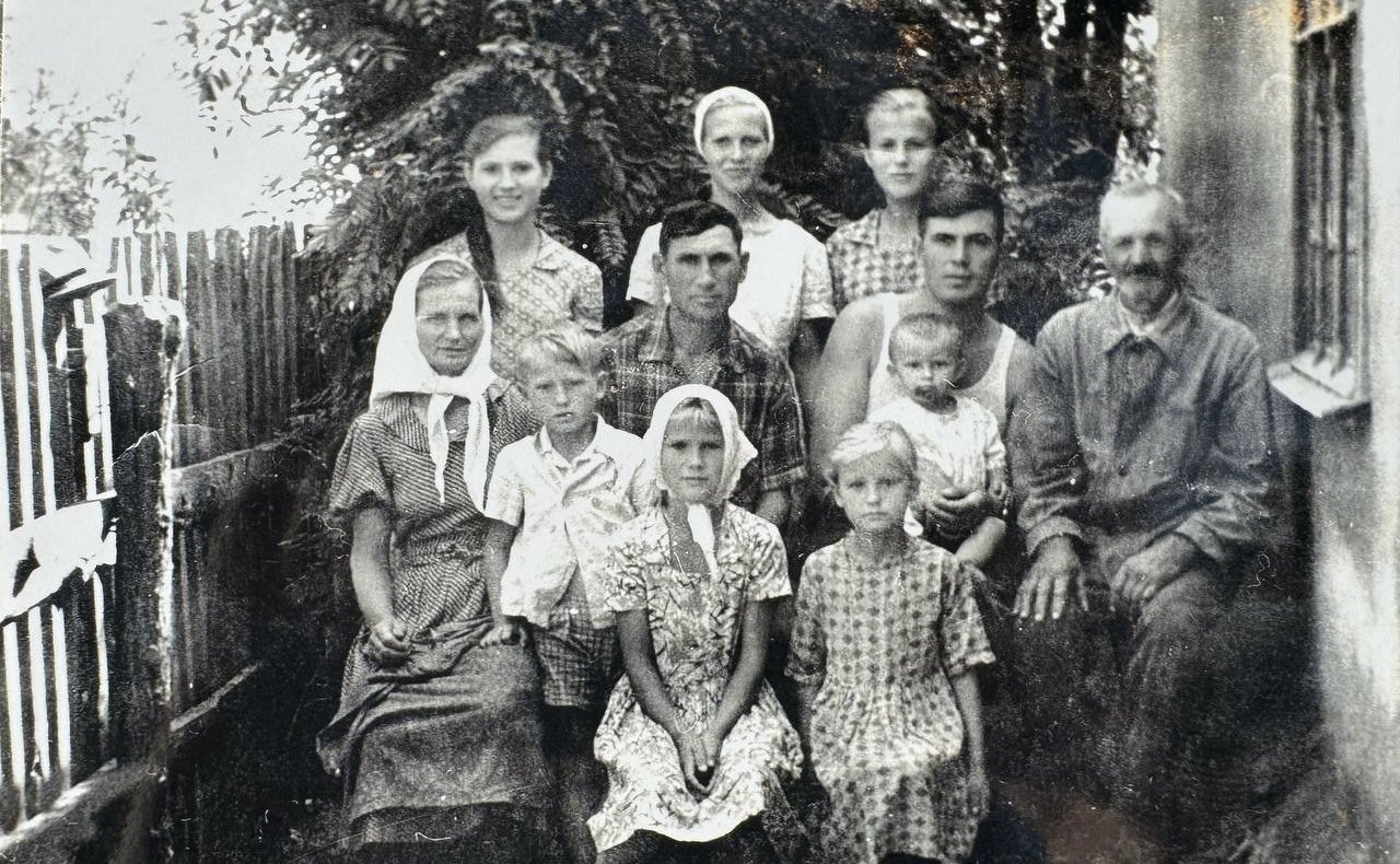 Семья Антонины Коваленко из села Новоукраинка Скадовского района