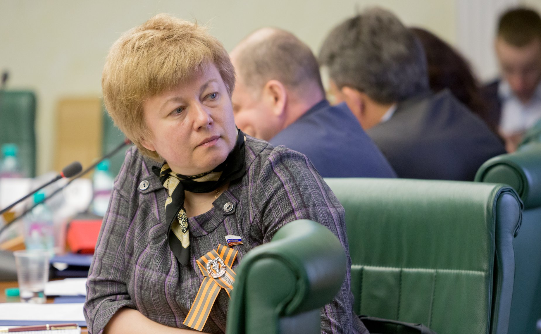 Телемост городов-героев о подготовке к празднованию 70-й годовщины Победы Тимофеева