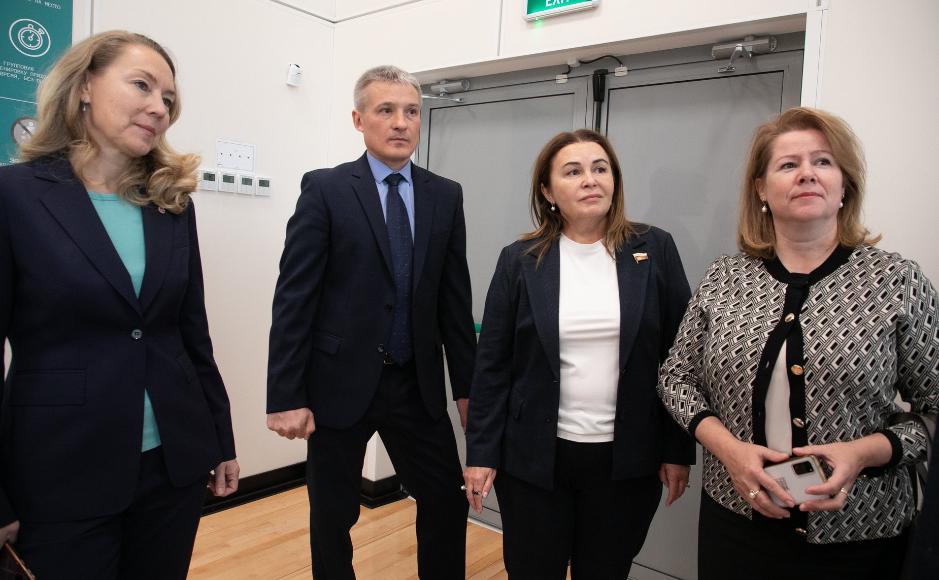 Сенаторы посетили Центр физкультурной и спортивной работы «Олимпия» Тюменского муниципального района