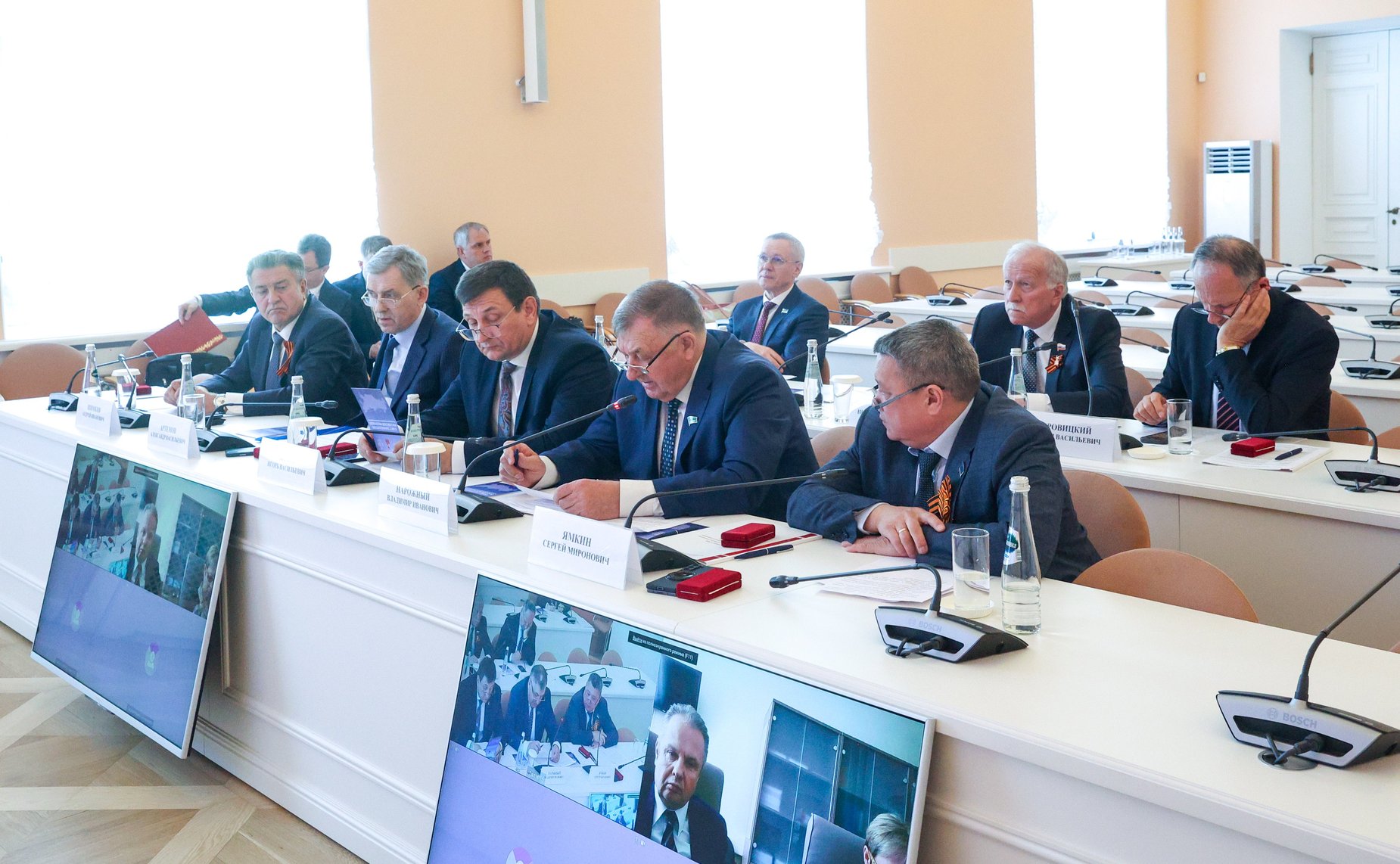 Александр Двойных выступил на комиссии Совета законодателей в Санкт-Петербурге