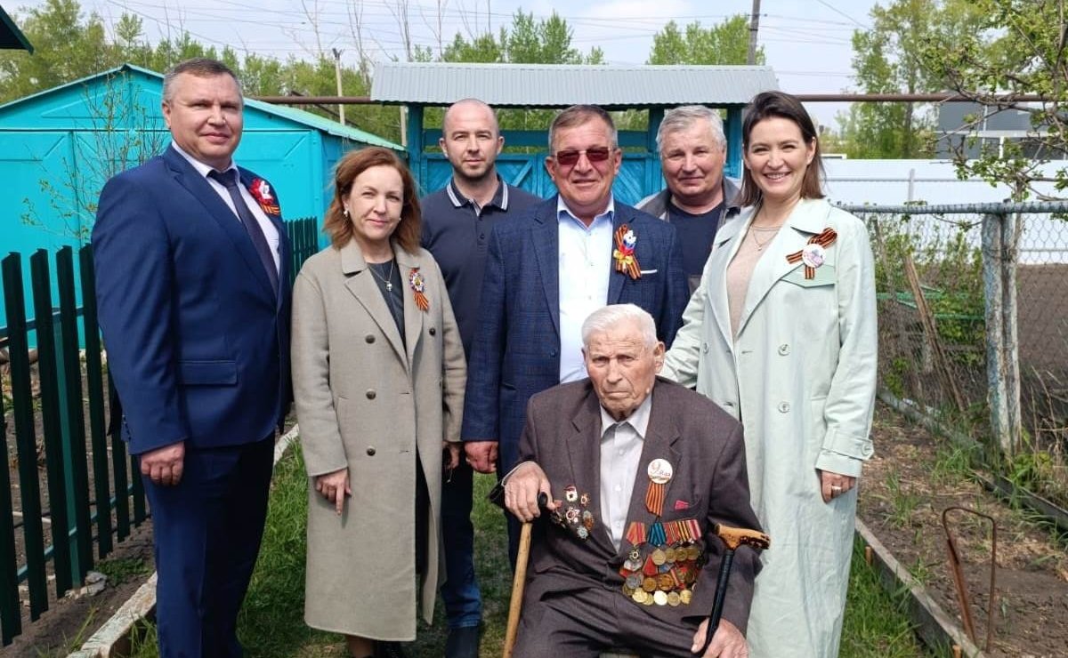 Маргарита Павлова поздравила с Днем Победы ветеранов Великой Отечественной войны