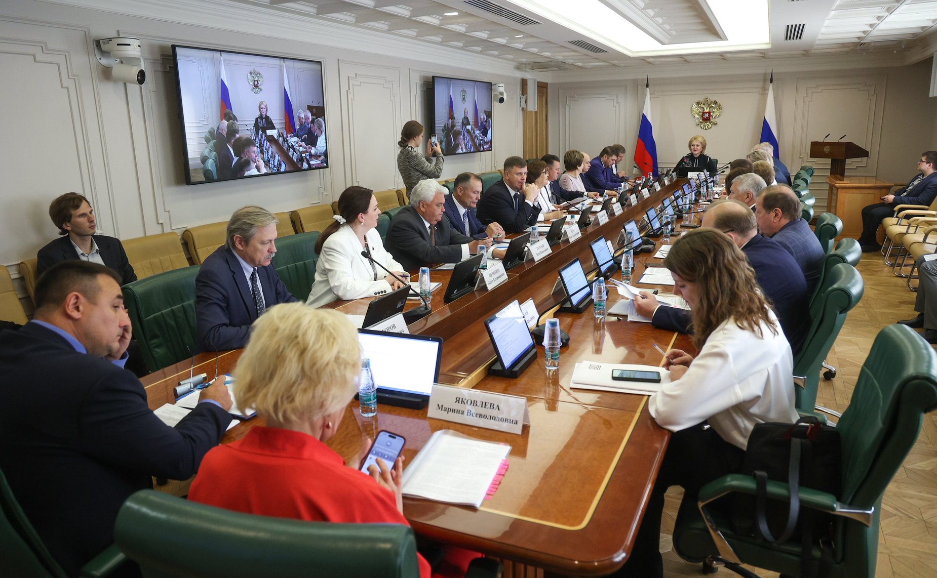 Заседание Комитета Совета Федерации по науке, образованию и культуре