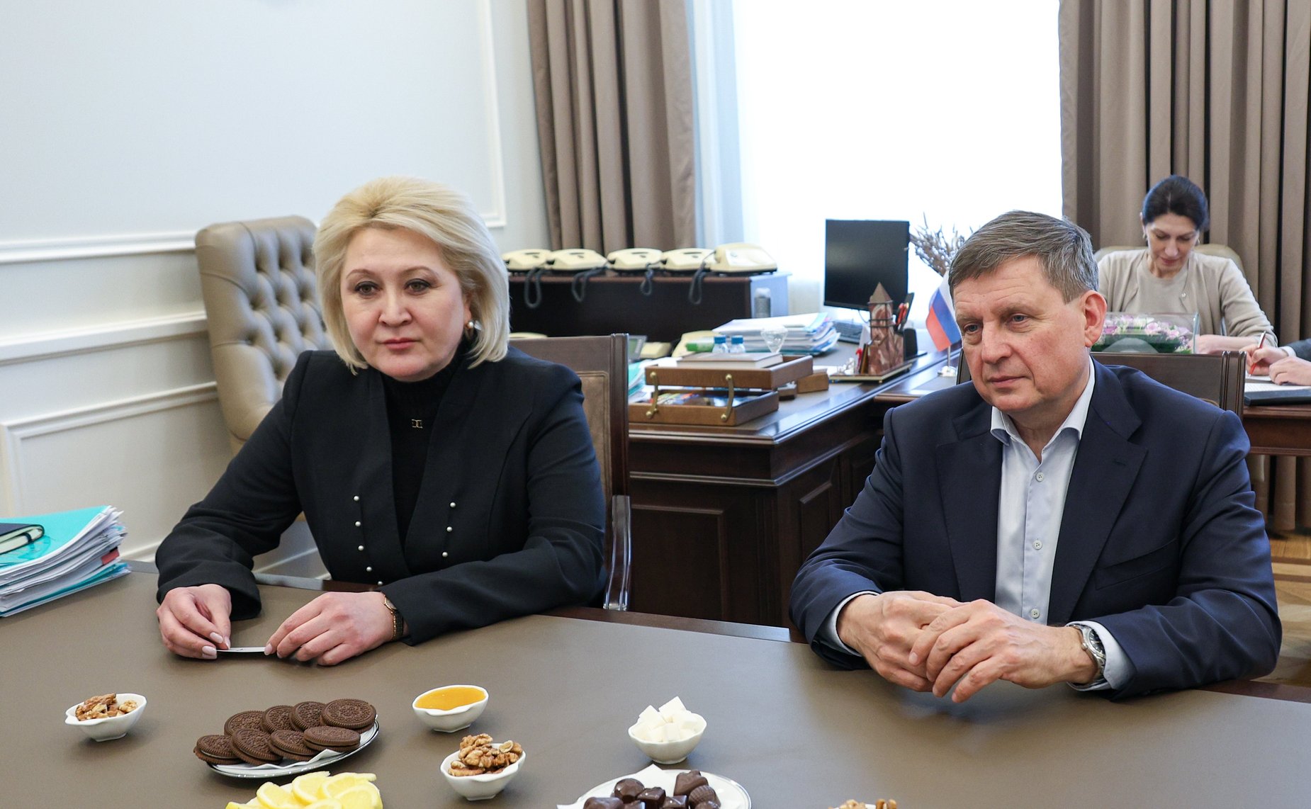 Встреча сенаторов РФ с театральными деятелями