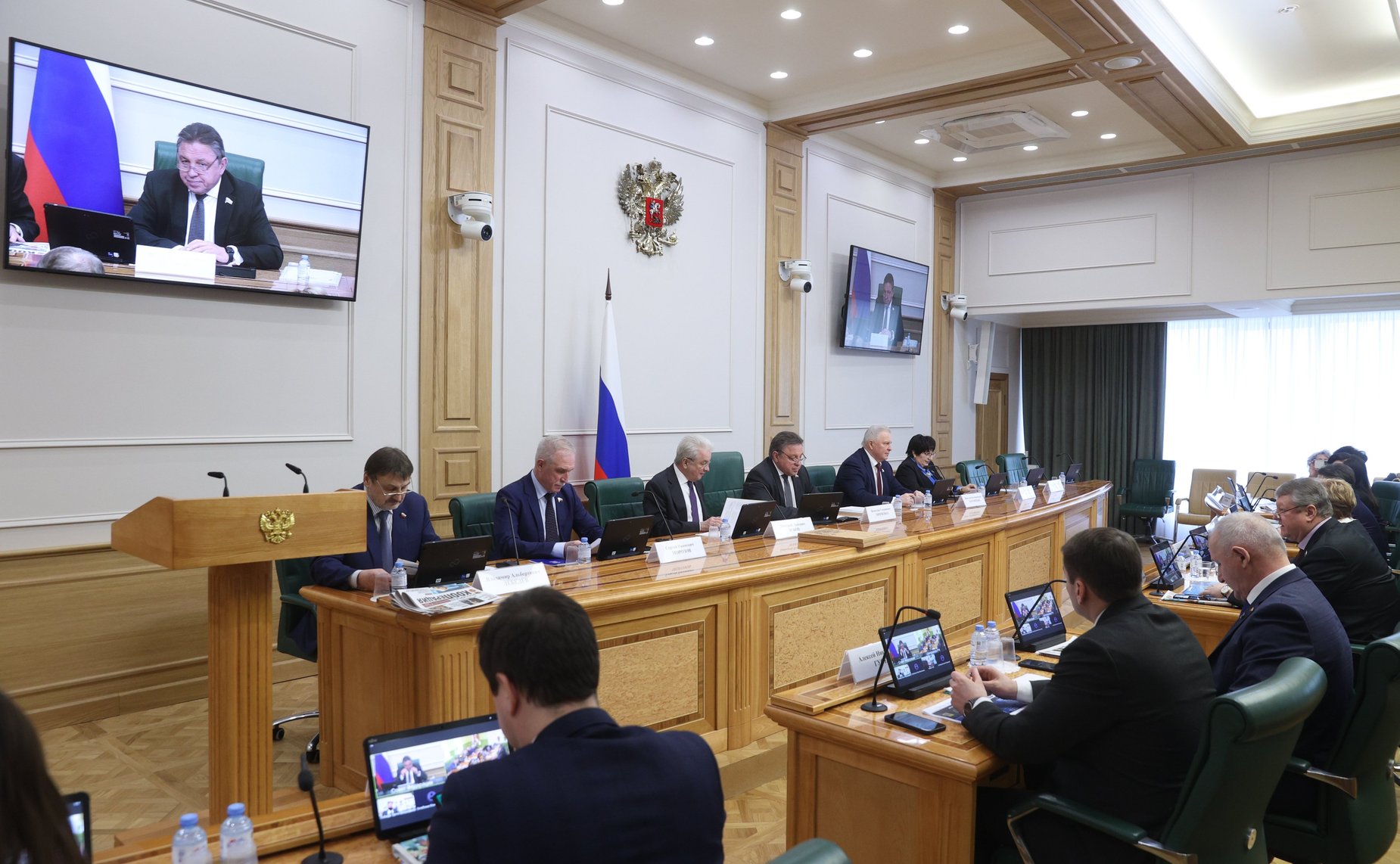 Заседание рабочей группы при Комитете СФ по Регламенту и организации парламентской деятельности по модернизации законодательства РФ в области развития потребительской кооперации