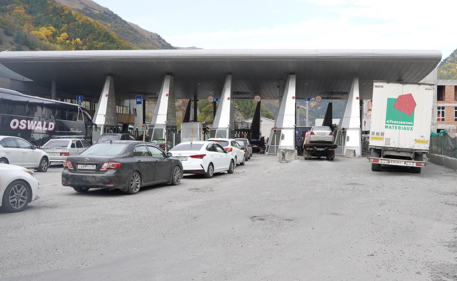 Сенаторы РФ проинспектировали приграничные пункты пропуска в субъектах РФ