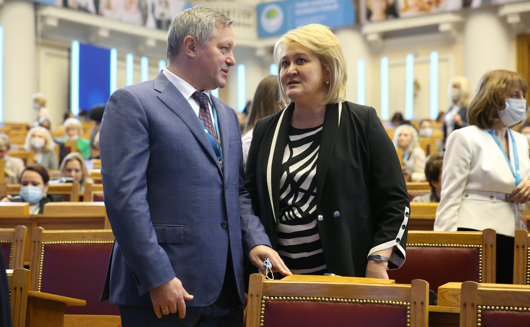 Заключительное пленарное заседание Третьего Евразийского женского форума «Женщины: глобальная миссия в новой реальности»