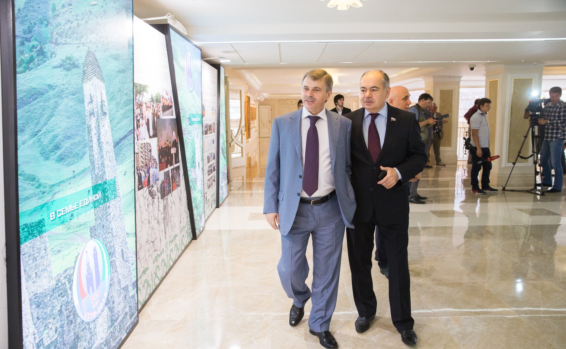 Выставка, посвященную истории, культуре и социально-экономическому развитию Республики Ингушетия в Совете Федерации