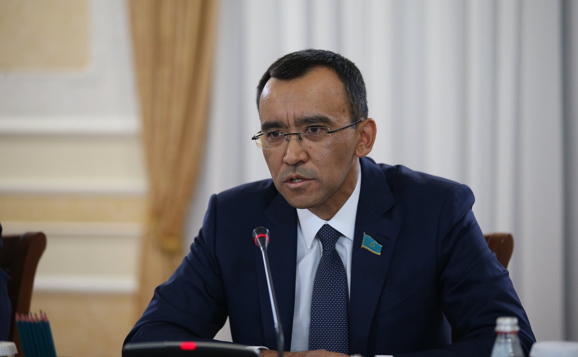 Встреча Валентины Матвиенко с Председателем Сената Парламента Республики Казахстан Мауленом Ашимбаевым