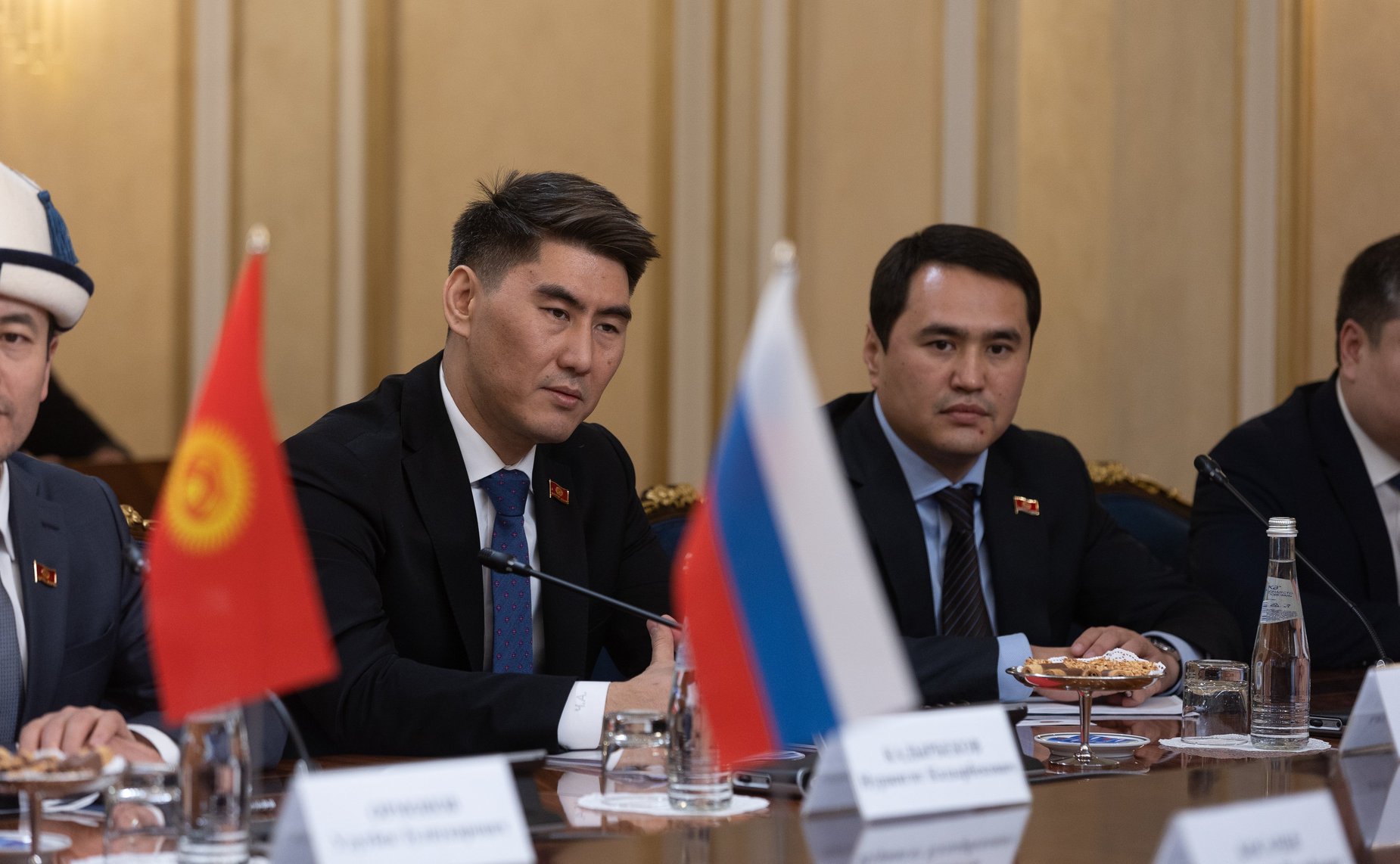 Встреча Председателя СФ Валентины Матвиенко с Председателем Жогорку Кенеша Киргизской республики