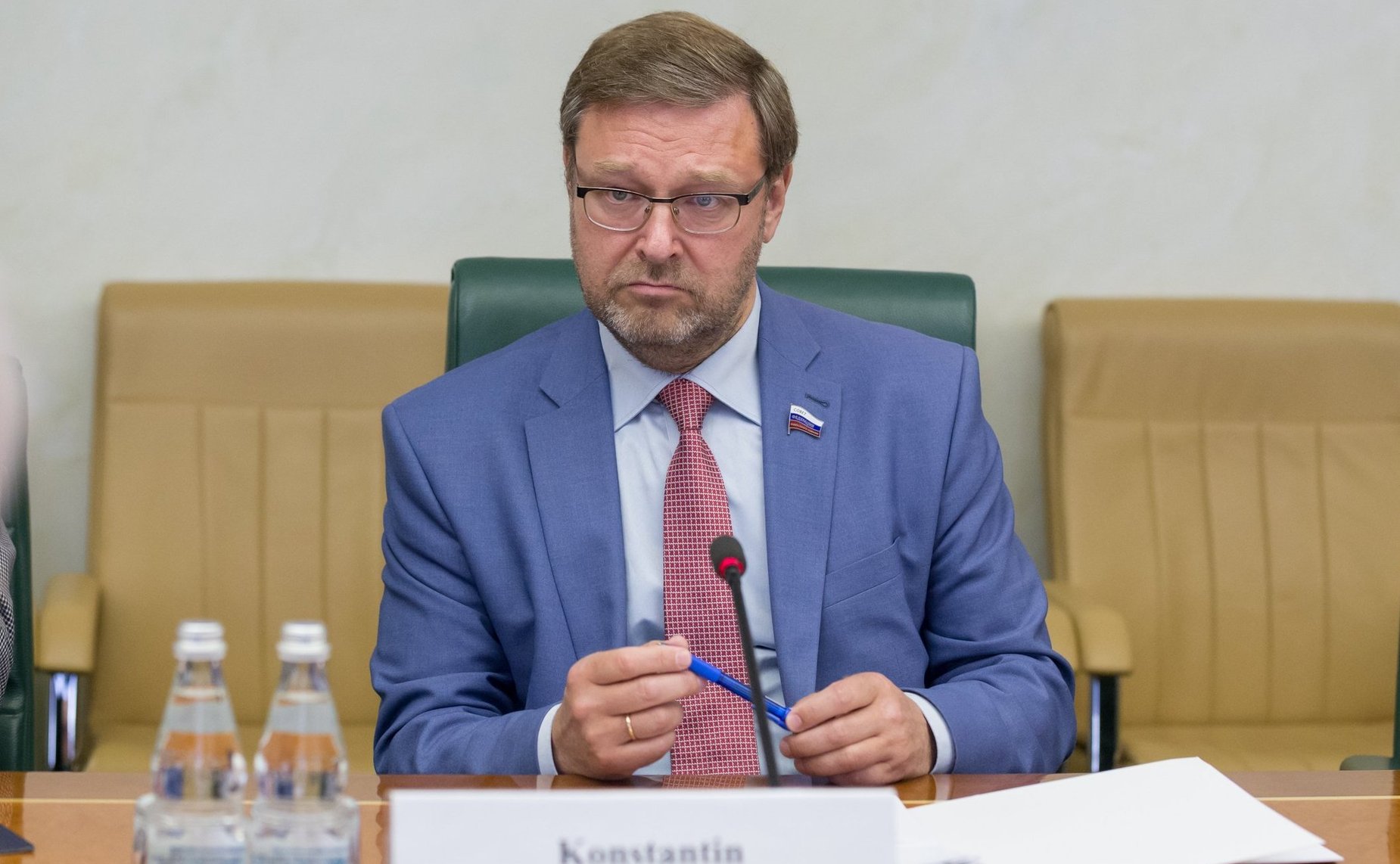 Встреча К. Косачева с представителями Фонда Карнеги, участниками проекта «Взаимодействие России, Китая, США и меняющийся мировой порядок»