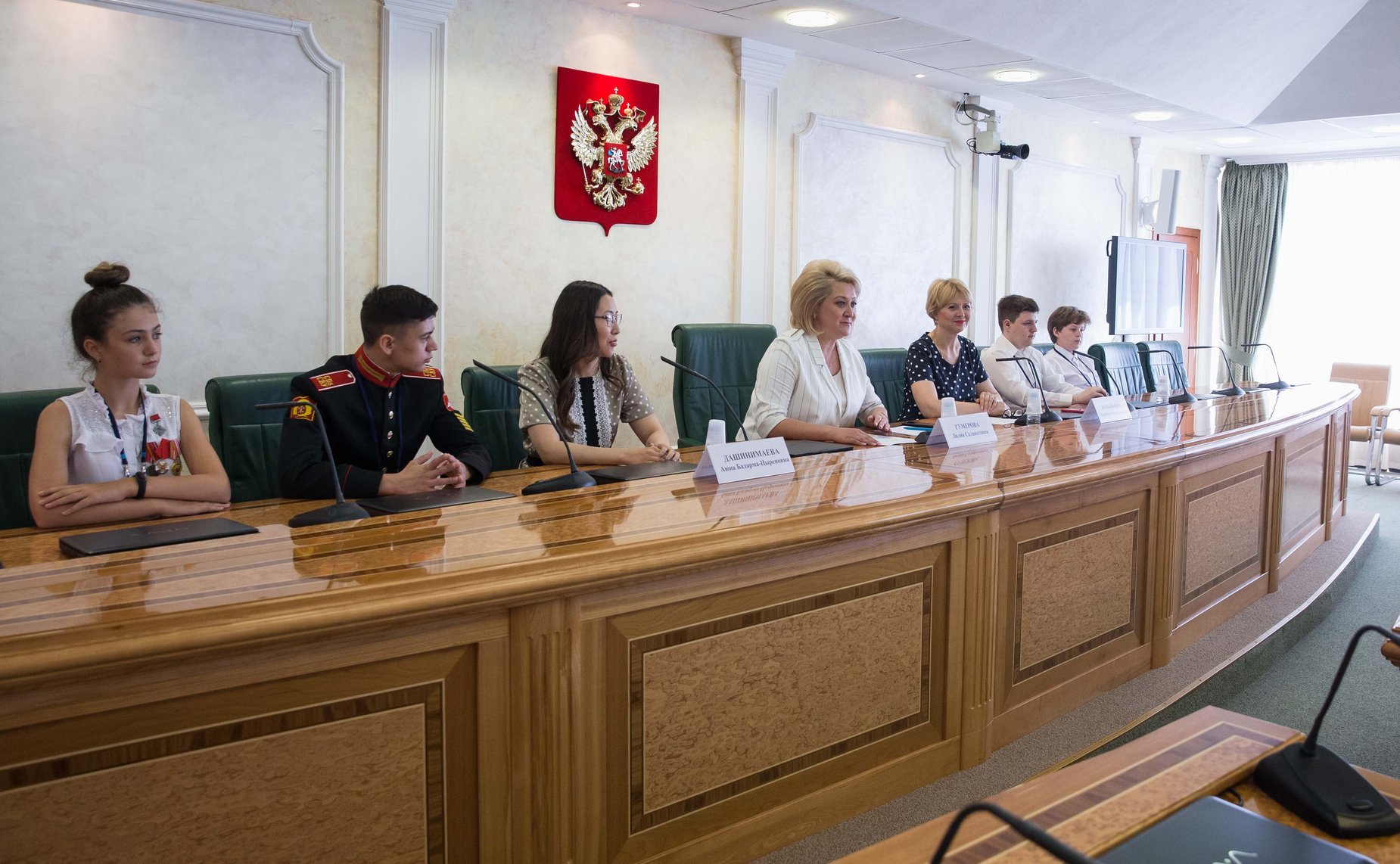 Церемония награждения победителей конкурсов летней школы «ПатриУм»