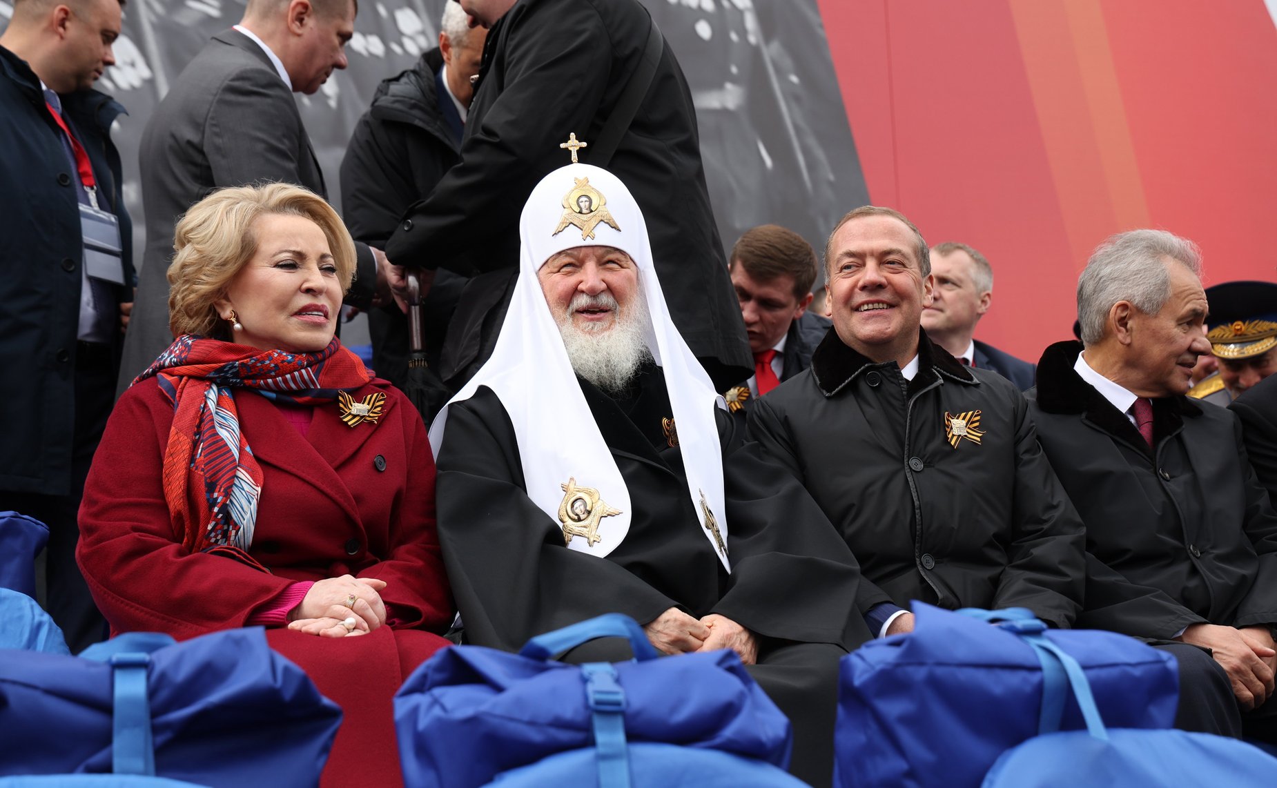 Председатель Совета Федерации Валентина Матвиенко присутствовала на военном параде в ознаменование 81-й годовщины Великой Победы