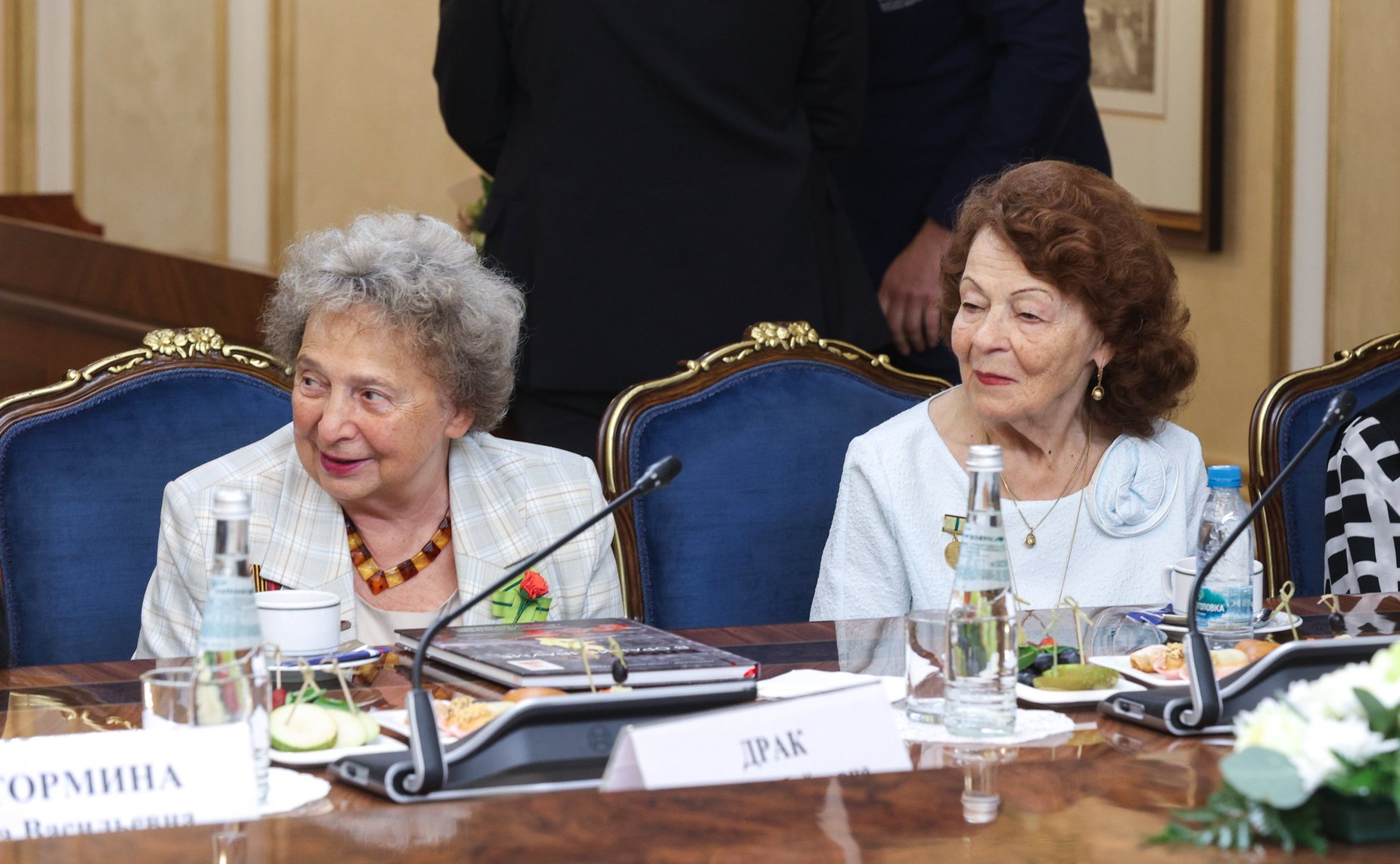 Встреча Председателя Совета Федерации Валентины Матвиенко с делегацией общества «Жители блокадного Ленинграда» Санкт-Петербурга