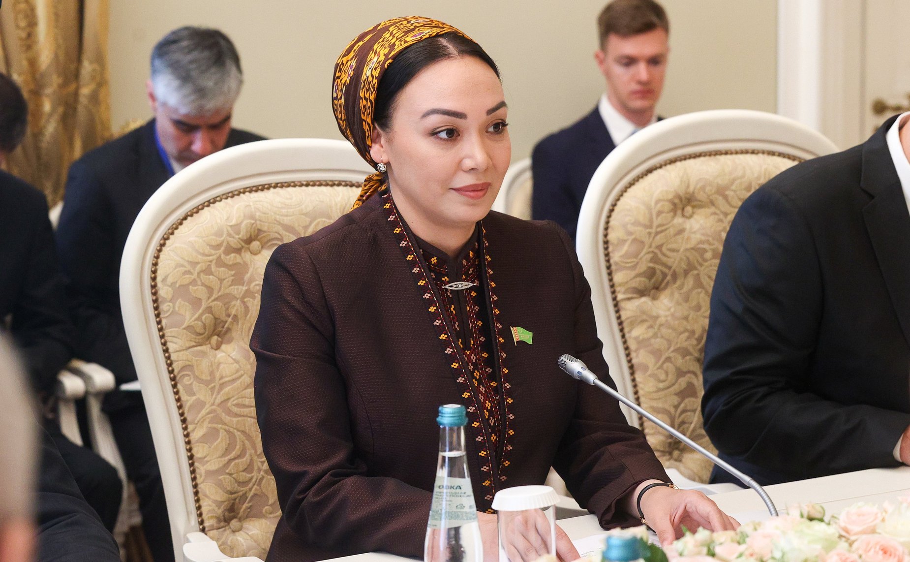 Валентина Матвиенко провела встречу с Председателем Меджлиса Туркменистана Дуньягозель Гулмановой