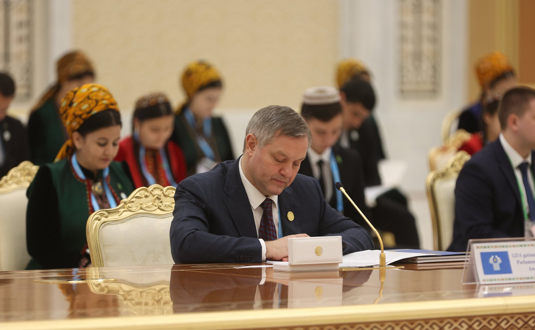 Пленарное заседание Межпарламентского форума стран Центральной Азии и Российской Федерации