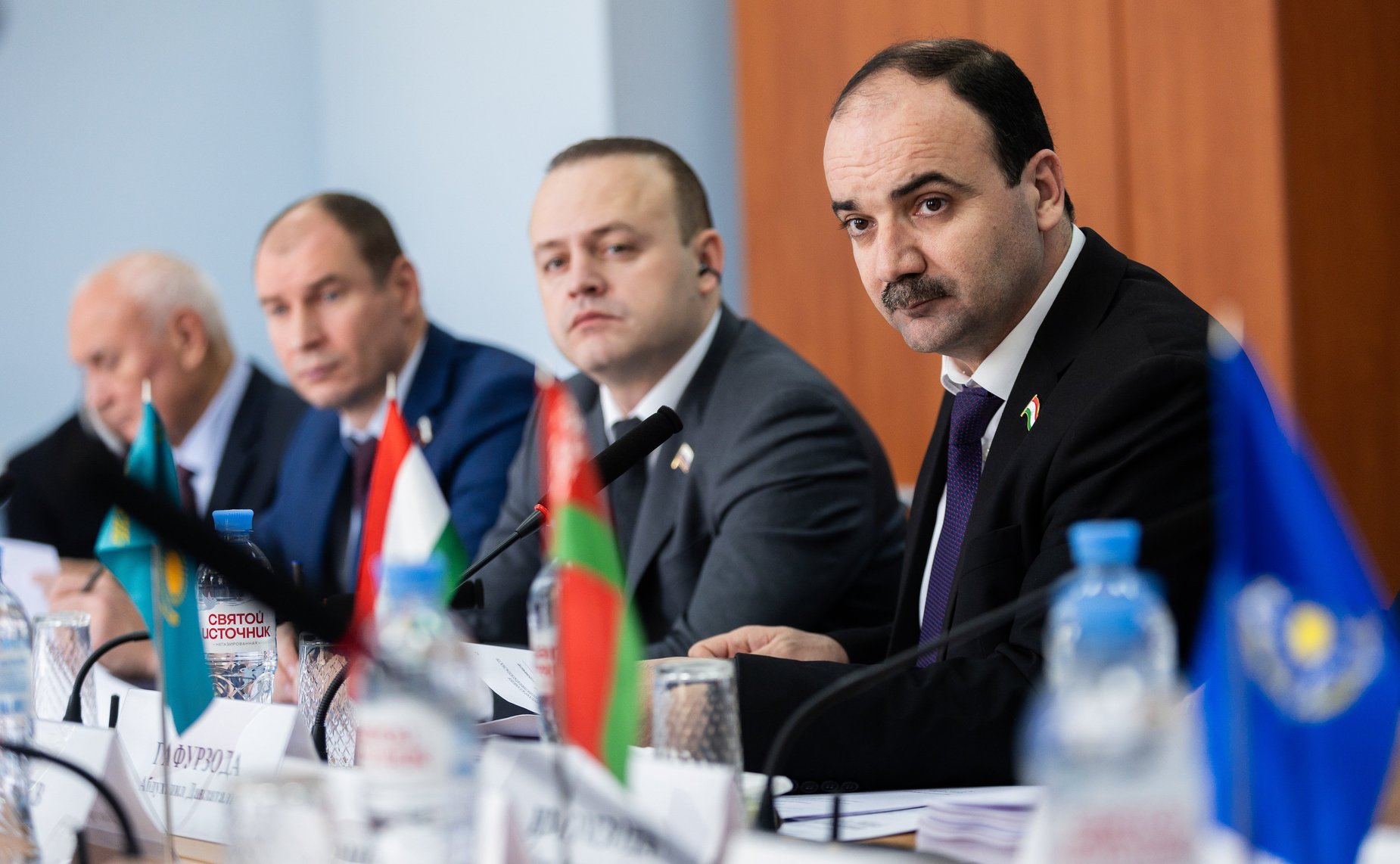 Участие сенаторов Российской Федерации в заседании Постоянной комиссии ПА ОДКБ по политическим вопросам и международному сотрудничеству