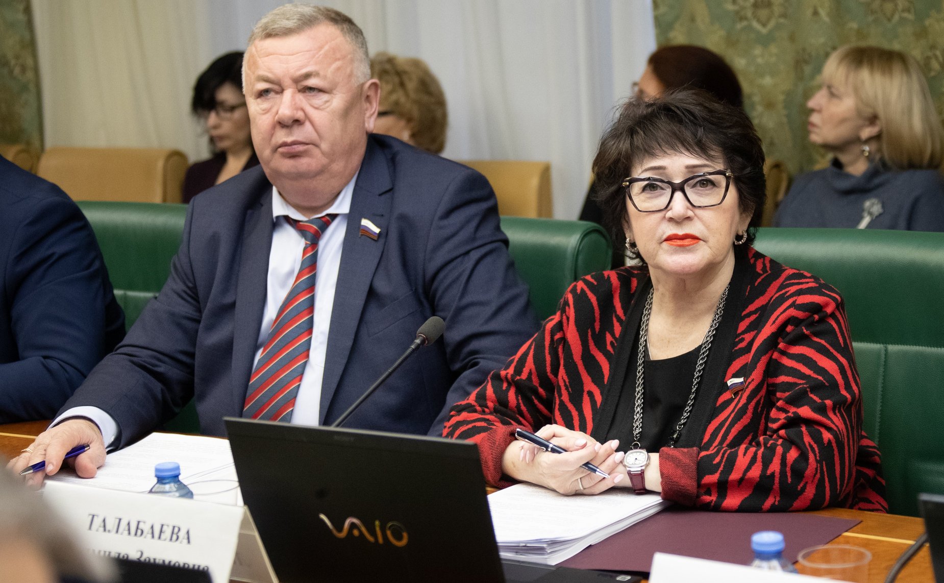 Вадим Николаев и Людмила Талабаева