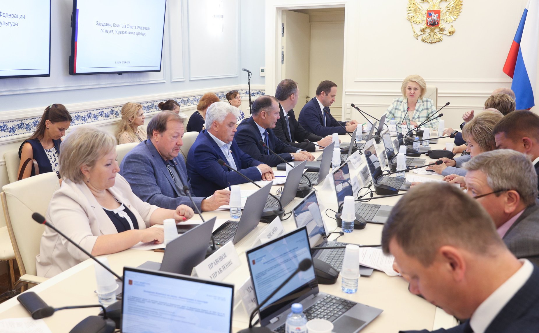 Заседание Комитета Совета Федерации по науке, образованию и культуре