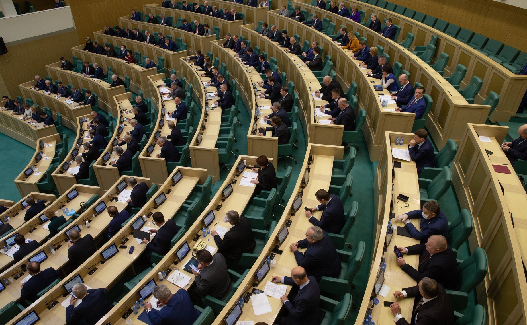 479-е заседание Совета Федерации. Зал заседаний