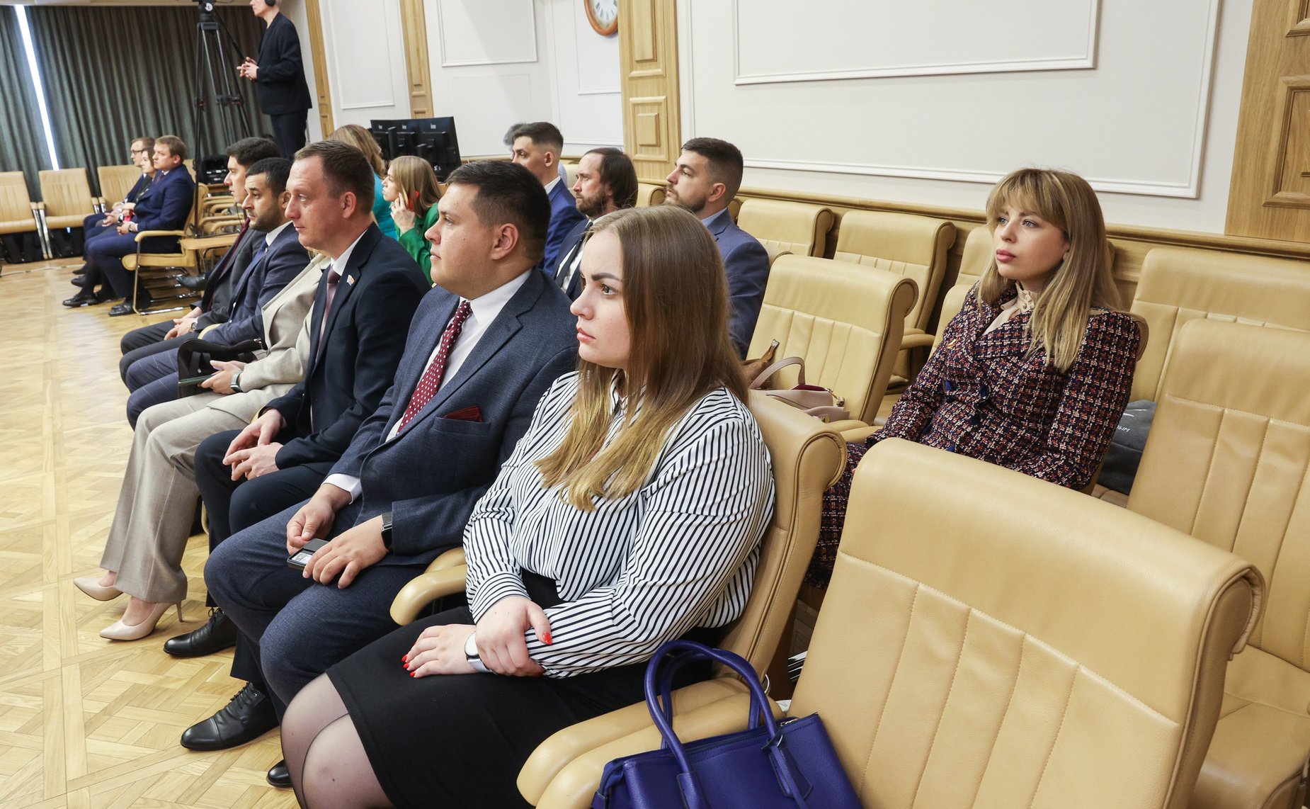 Встреча заместителя Председателя СФ Константина Косачева с членами Палаты молодых законодателей при СФ