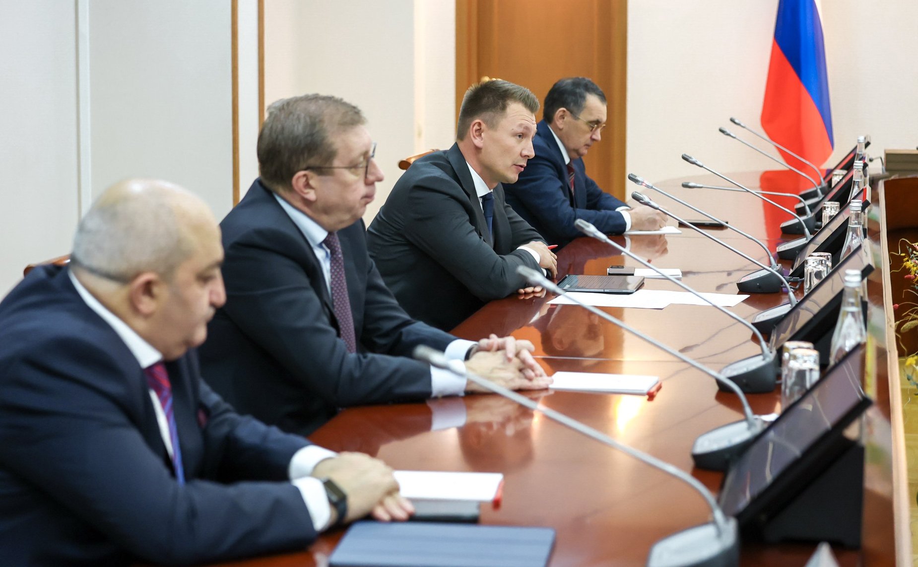 Встреча сенаторов РФ с руководством Чувашской Республики