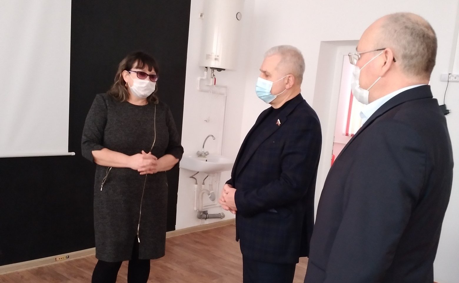 Сергей Мартынов в рамках рабочей поездки в регион посетил среднюю школу №1 им. Героя Советского Союза А.М. Яналова