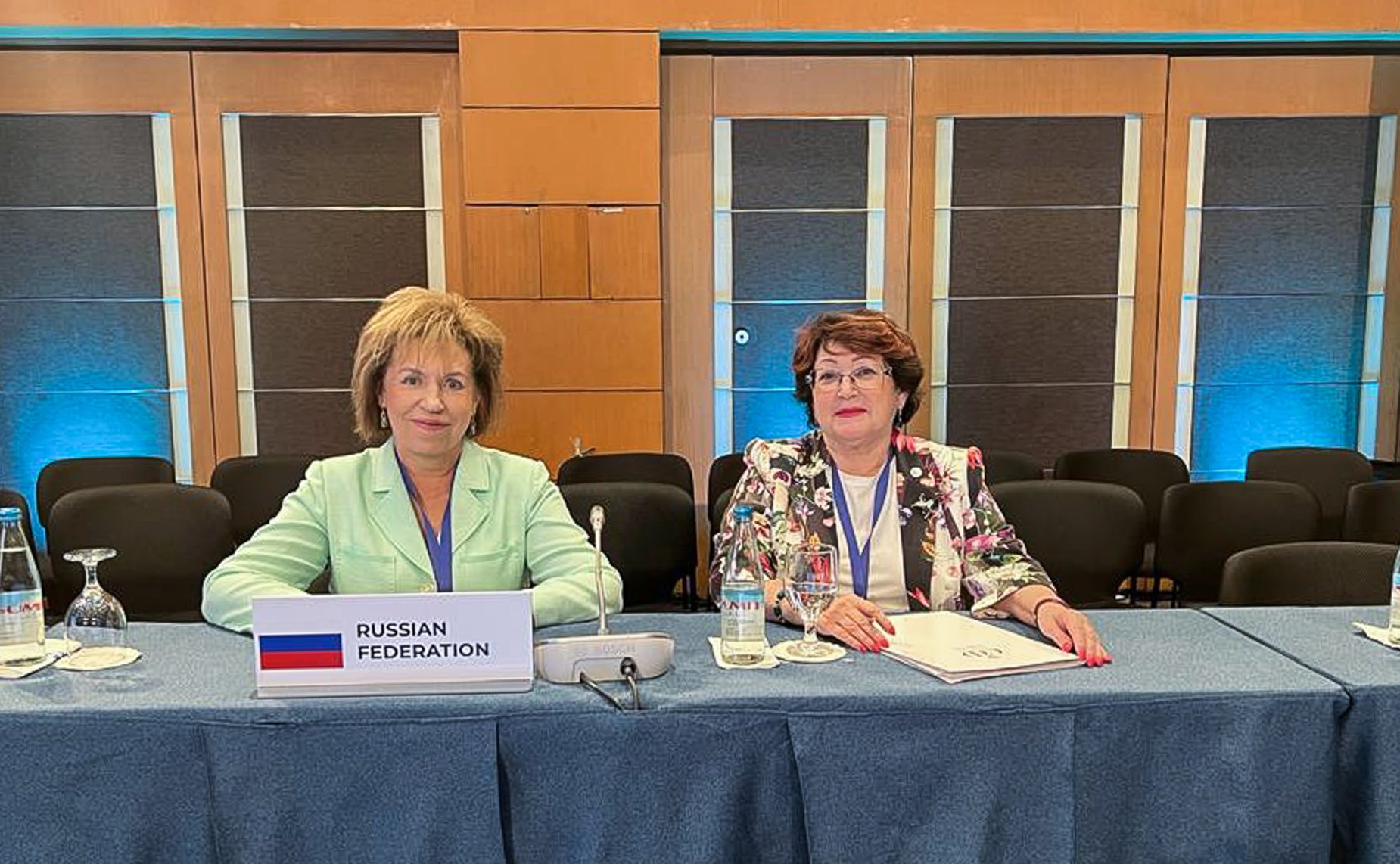 Людмила Талабаева и Людмила Скаковская выступили на встрече женщин-парламентариев в рамках 31-й сессии АТПФ